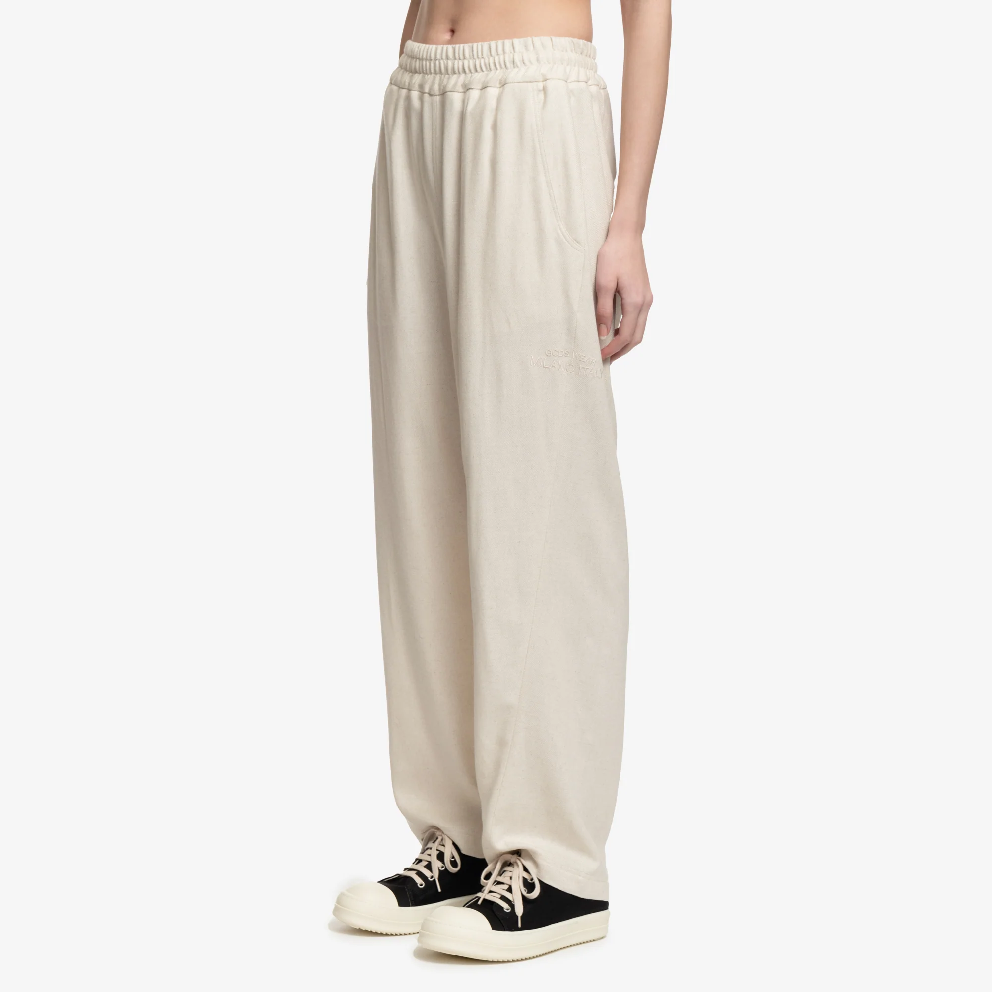 Linen Wide Pants - Image 3
