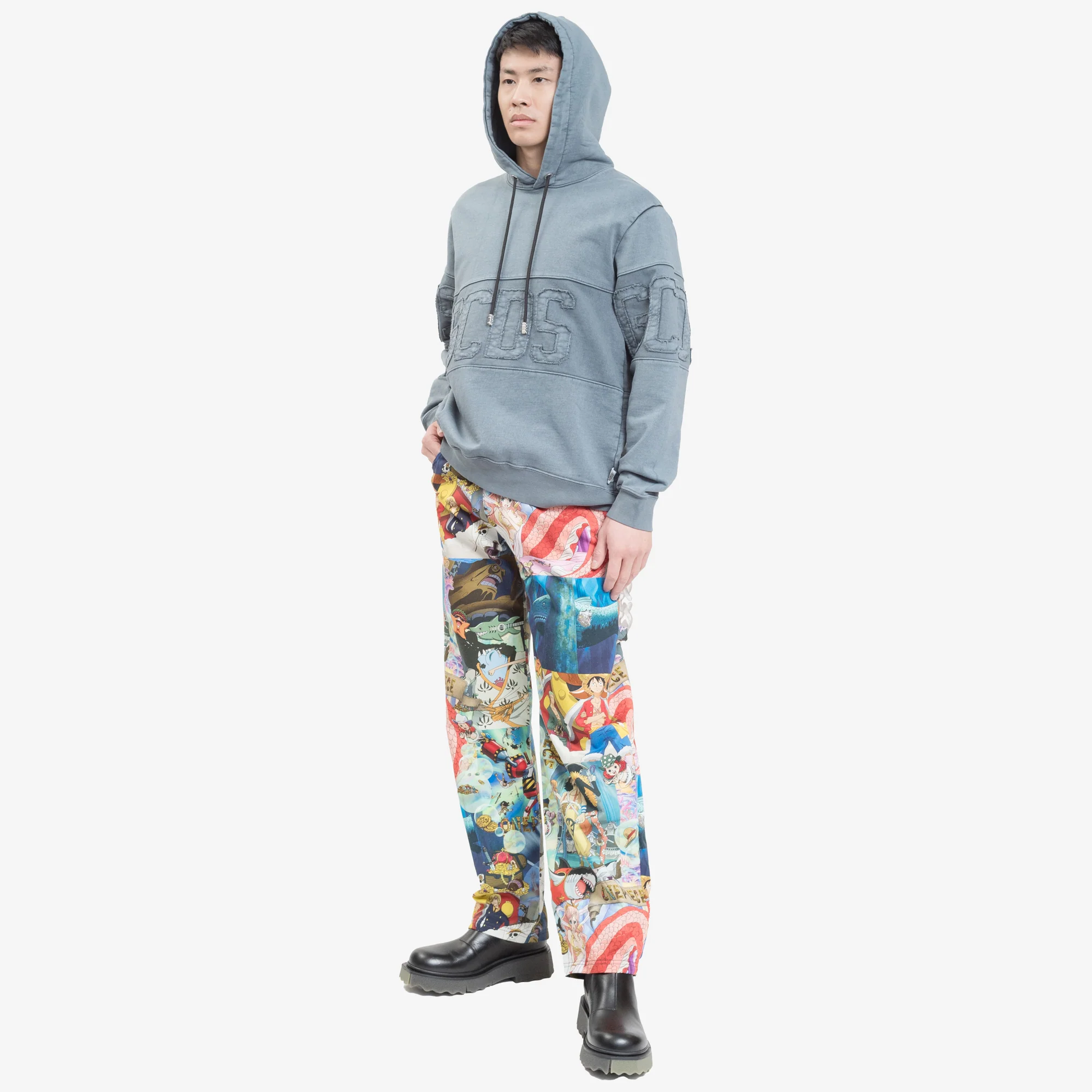 Overdyed Band Logo Hoody - Image 2