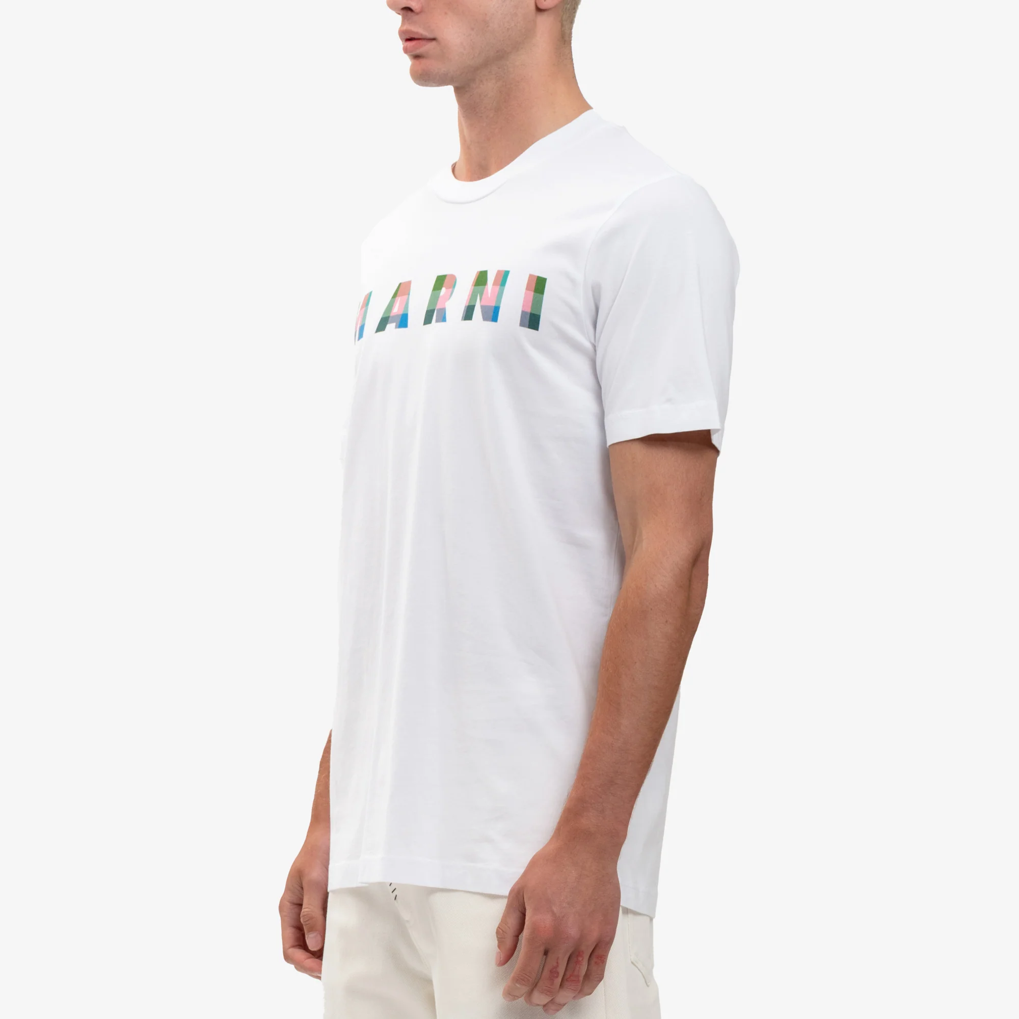 Gingham Logo T-Shirt - Image 3