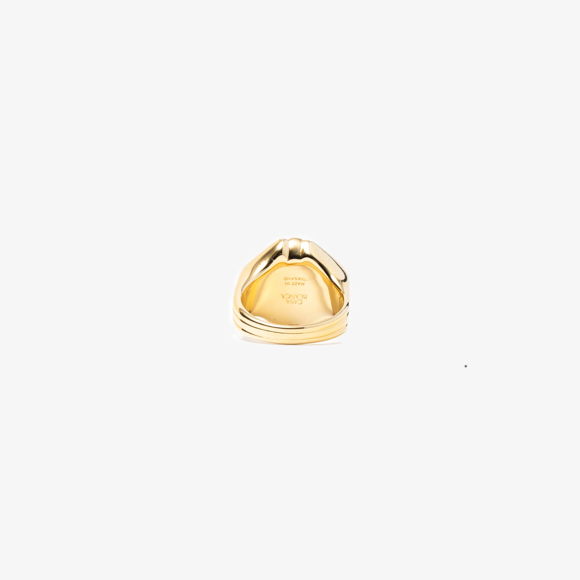 Gold Plated Crystal Ring - Image 4