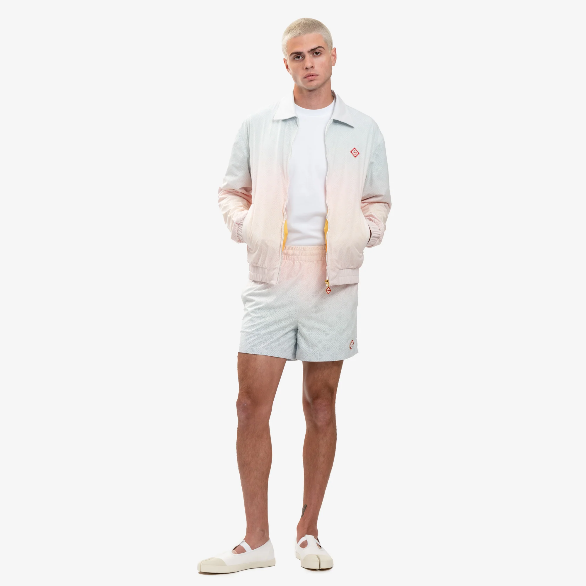 Gradient Monogram Perforated Jacket - Image 2