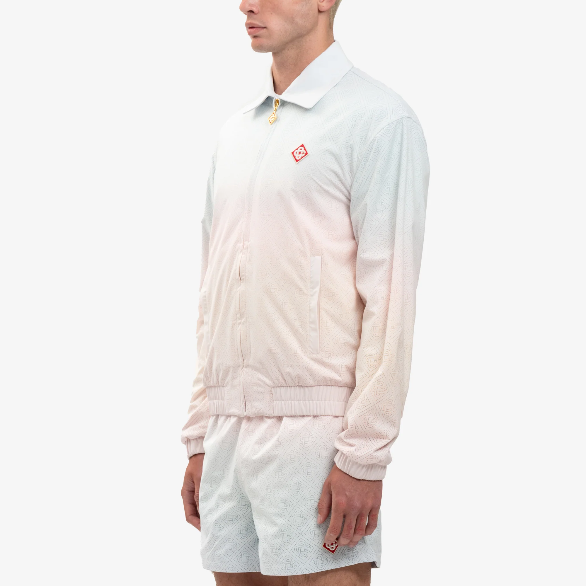 Gradient Monogram Perforated Jacket - Image 3