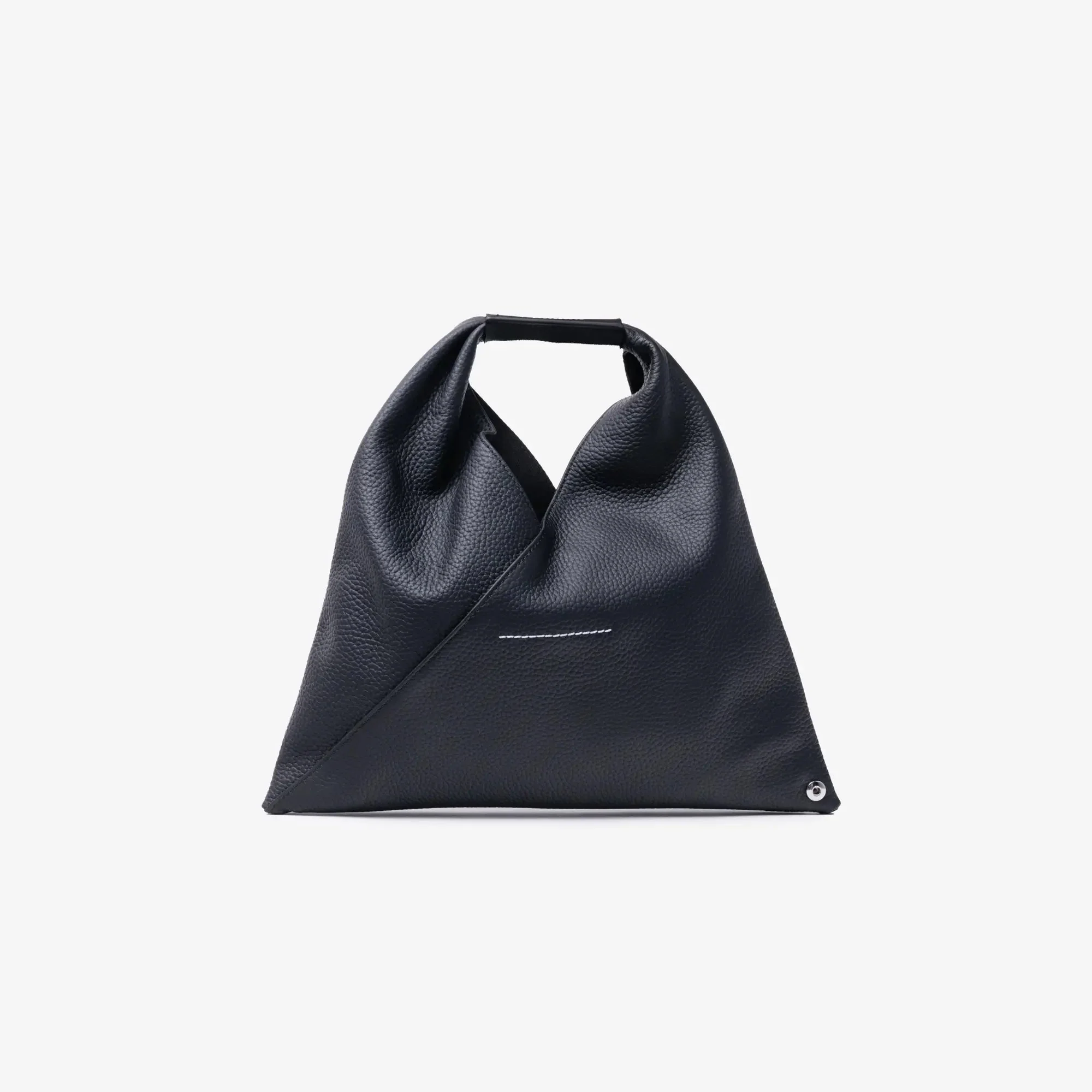 Grainy Leather Mini Japanese Bag - Image 4