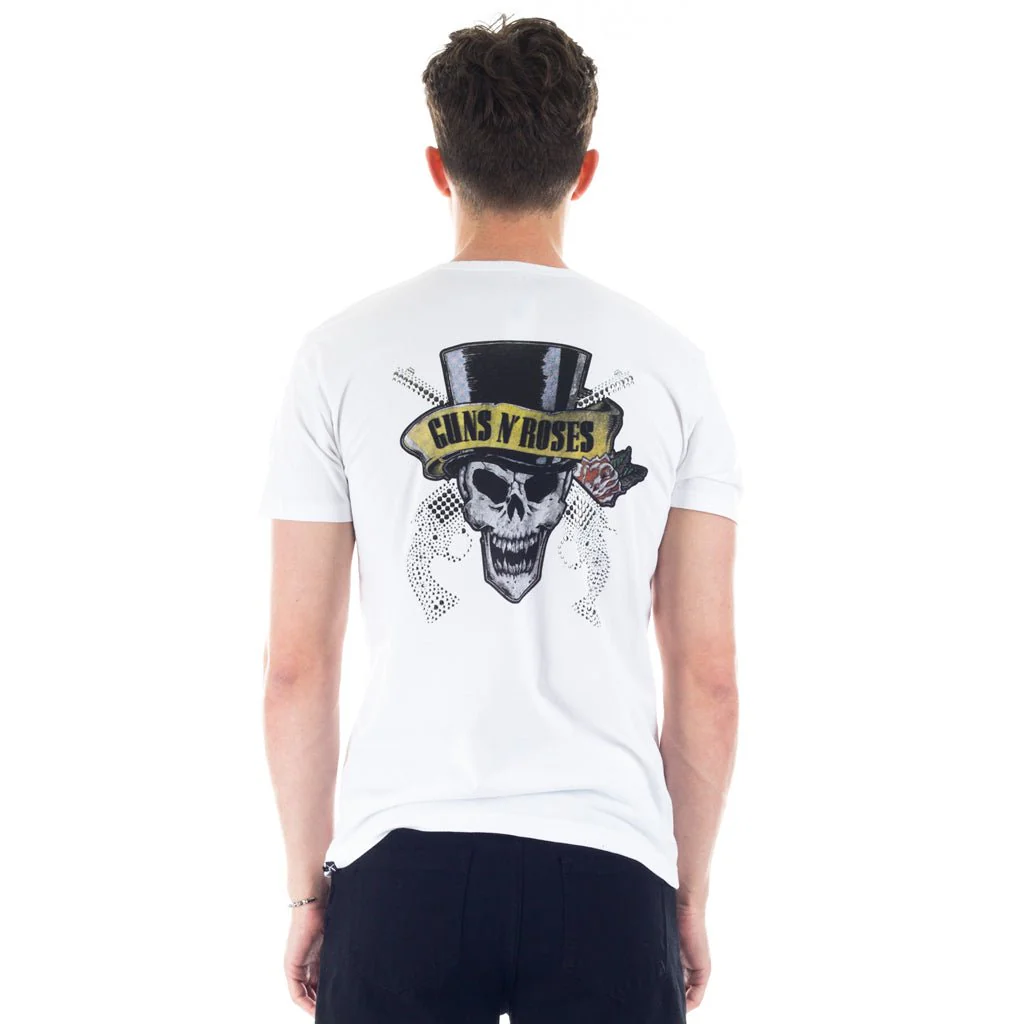 Guns N Roses Skull Stud T-Shirt - Image 3