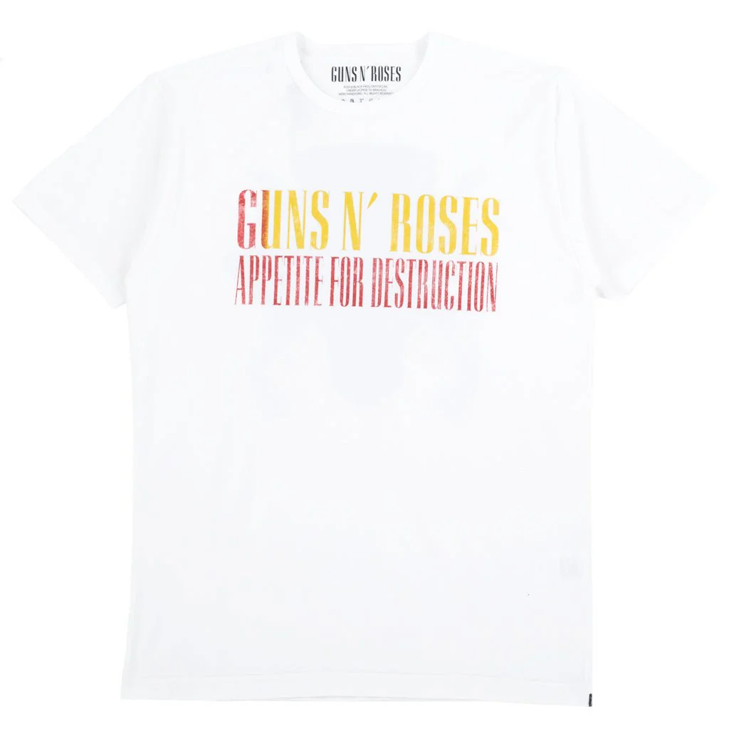 Guns N Roses Skull Stud T-Shirt - Image 4