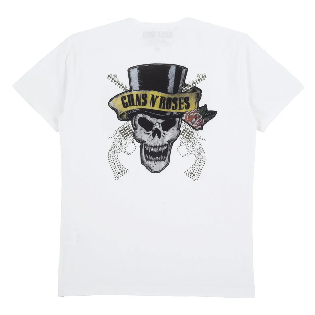 Guns N Roses Skull Stud T-Shirt - Image 5