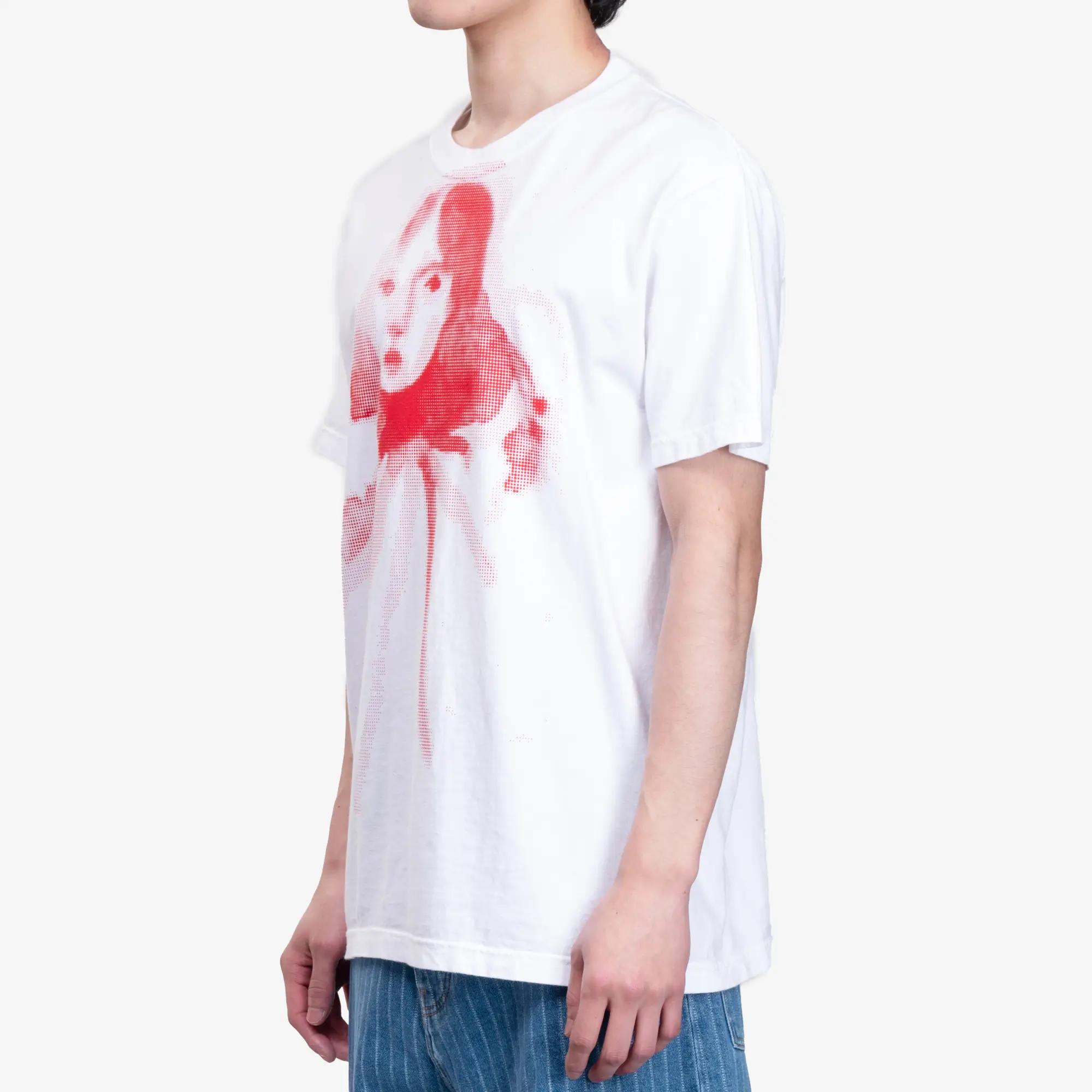 Halftone Girl Face T-Shirt - Image 3