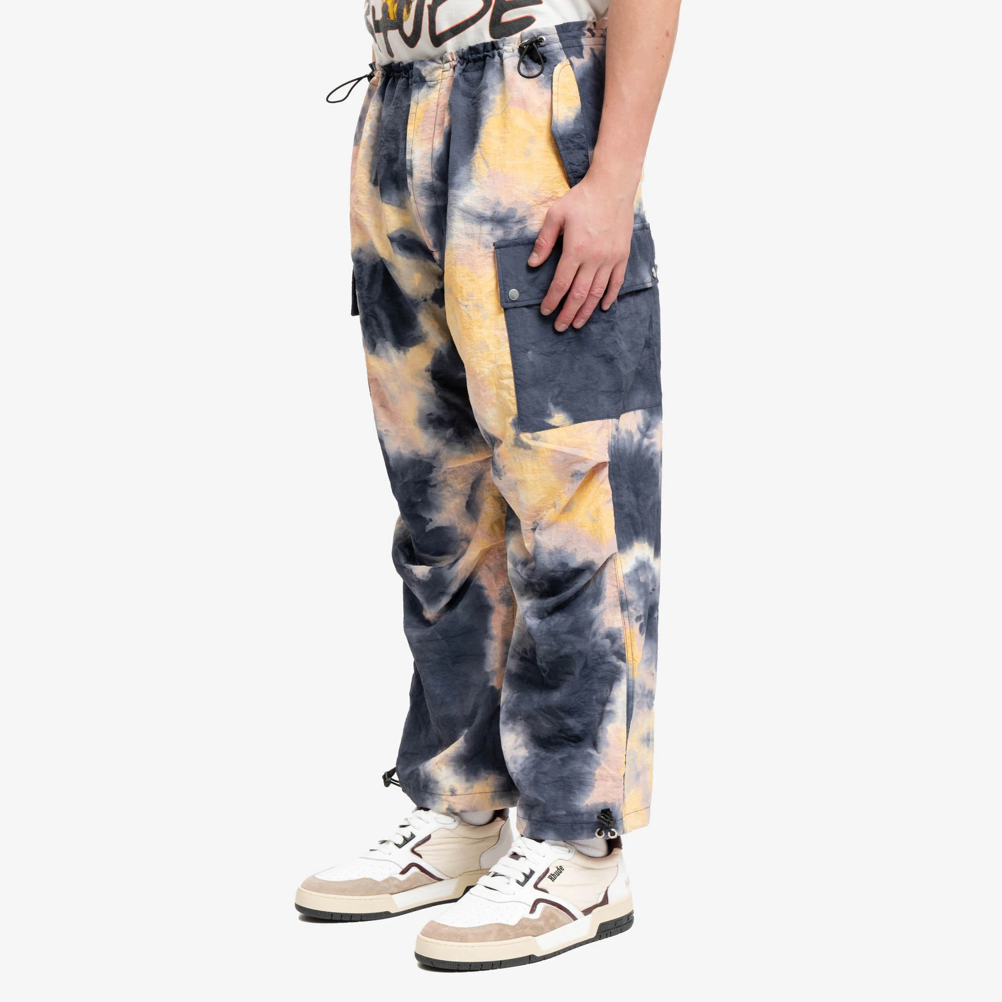 Hand Dyed Nylon Trousers - Image 3