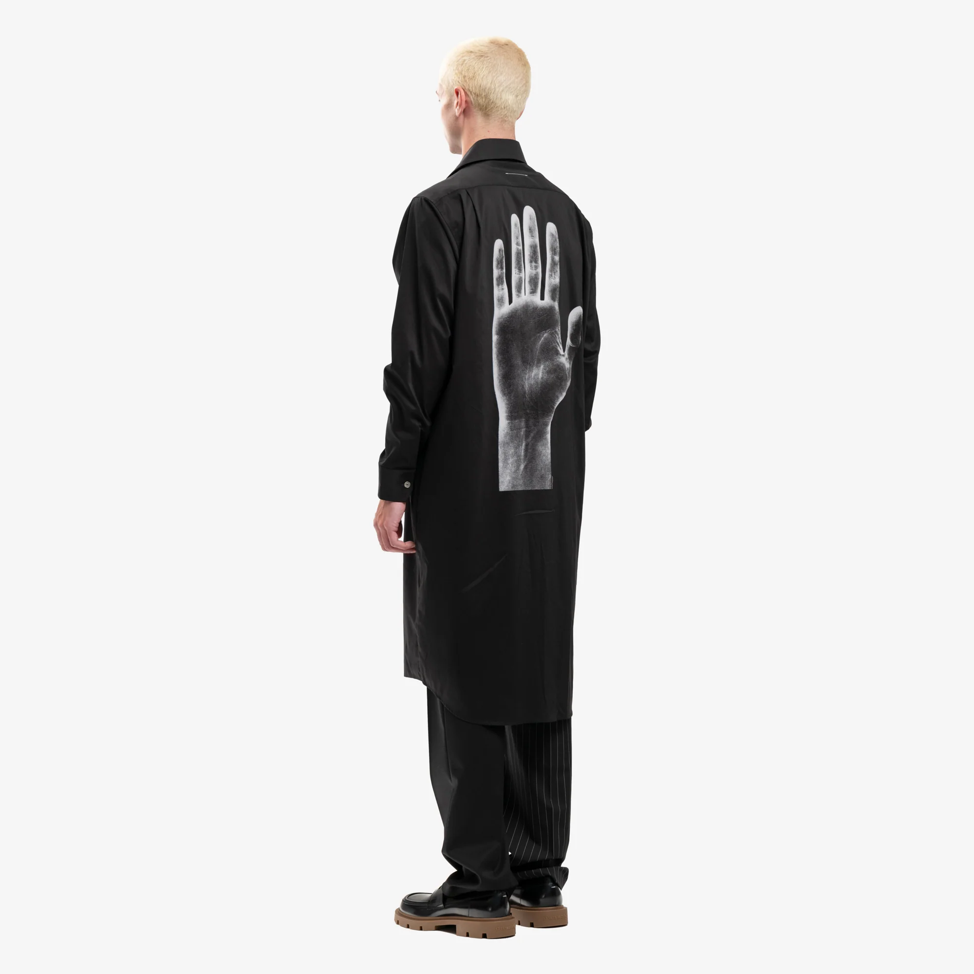 Hand Print Long Shirt - Image 4