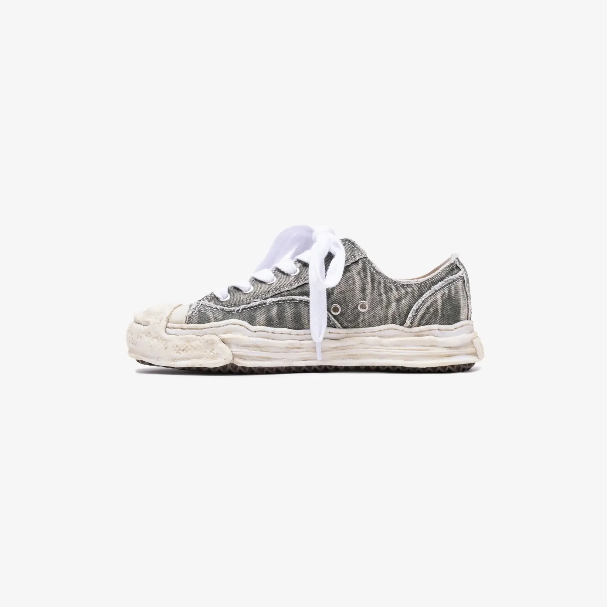 Hank Bleached Canvas Low-Top Sneakers - Image 4