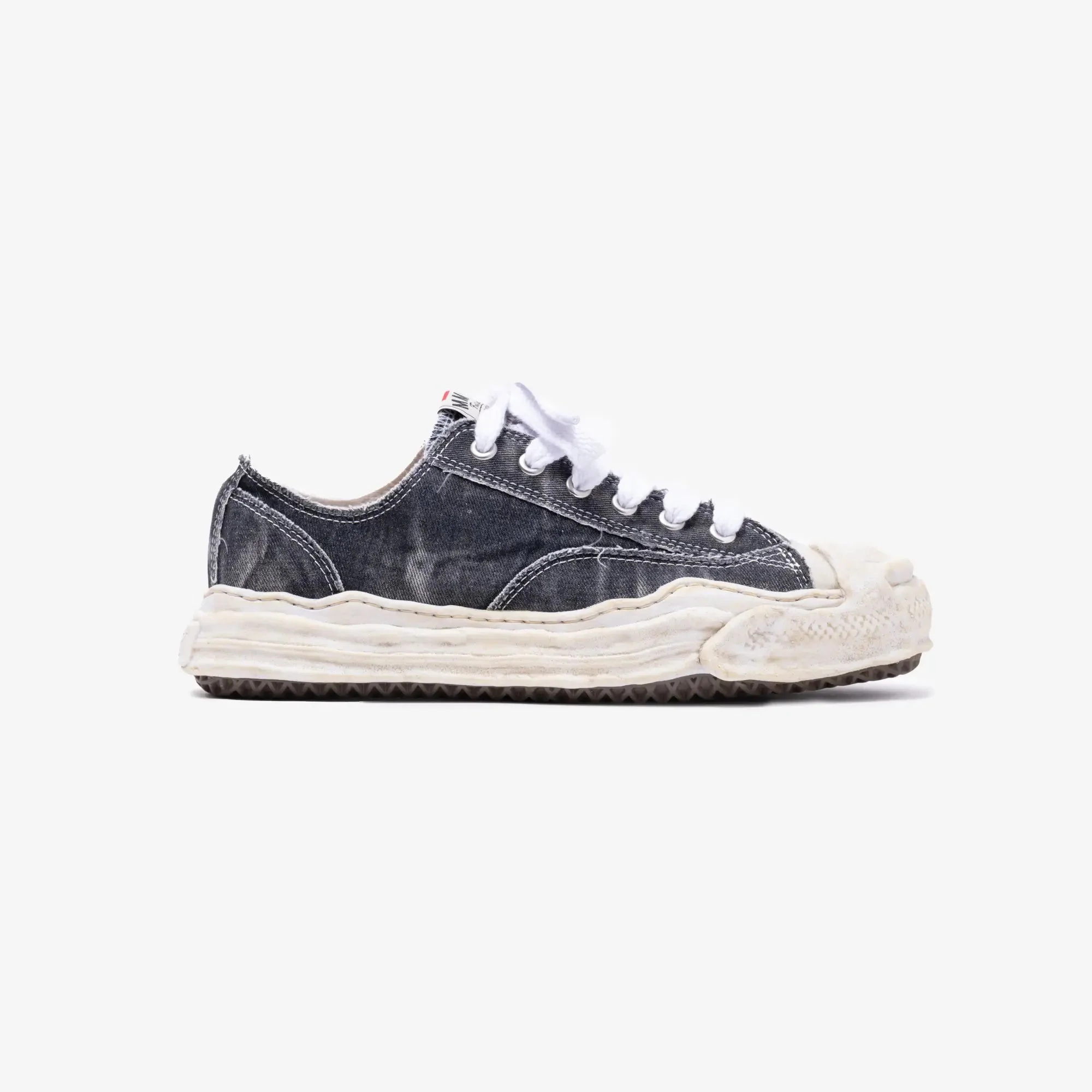 Hank Bleached Canvas Low-Top Sneakers - Image 4