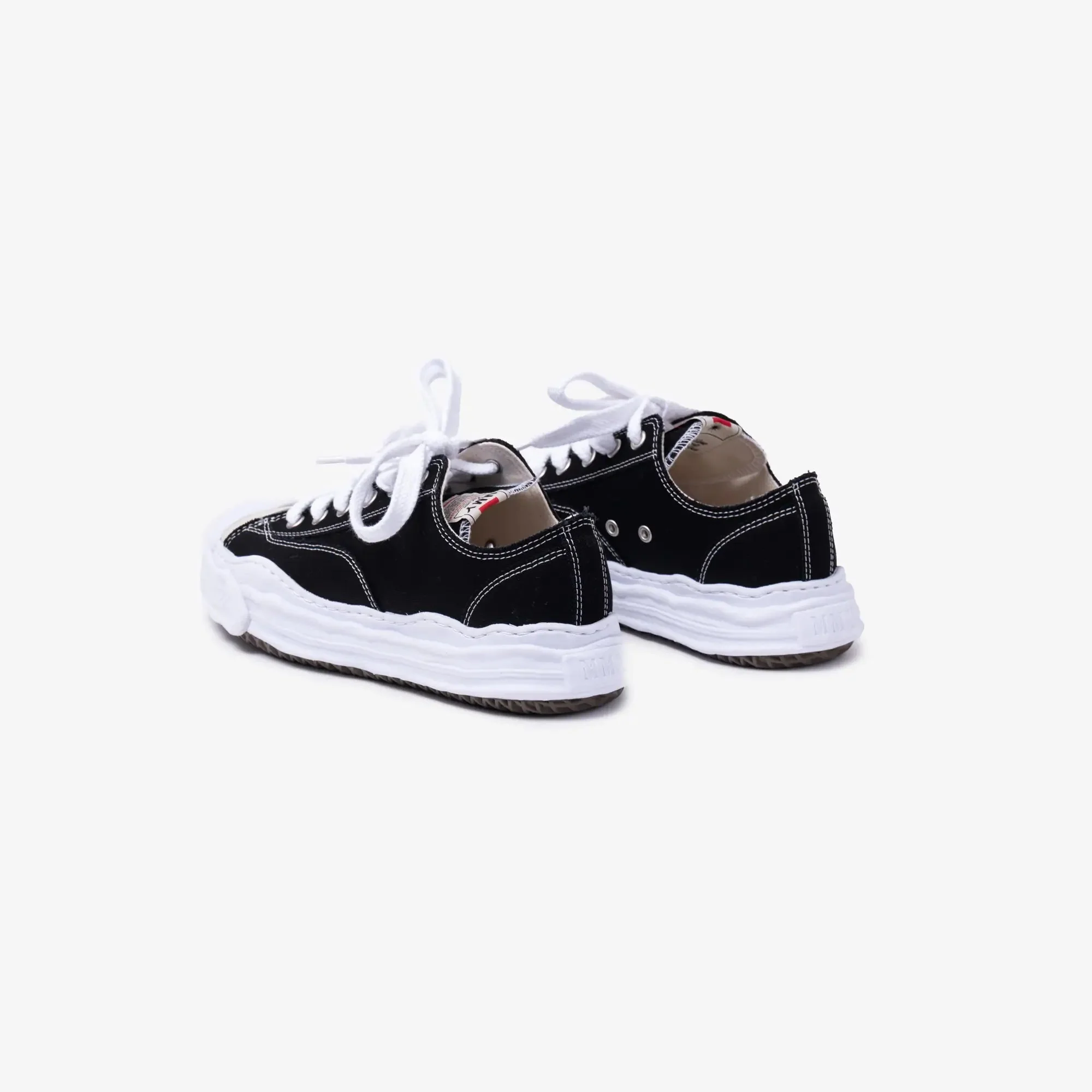 Hank Canvas Low-Top Black Sneakers - Image 5