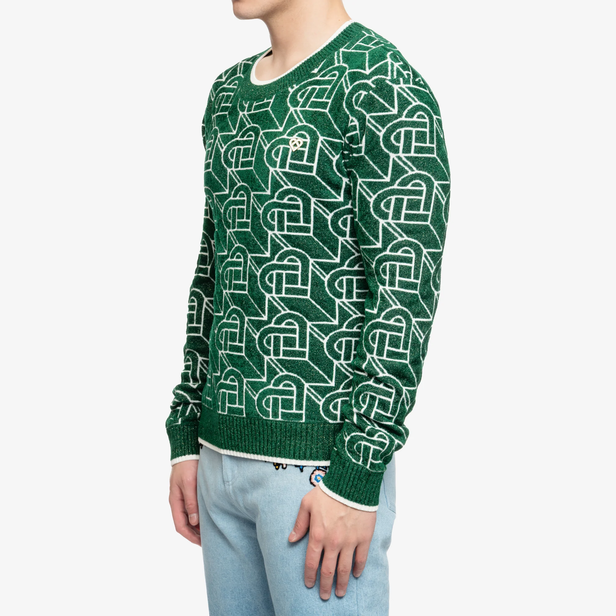 Heart Monogram Sweater - Image 3