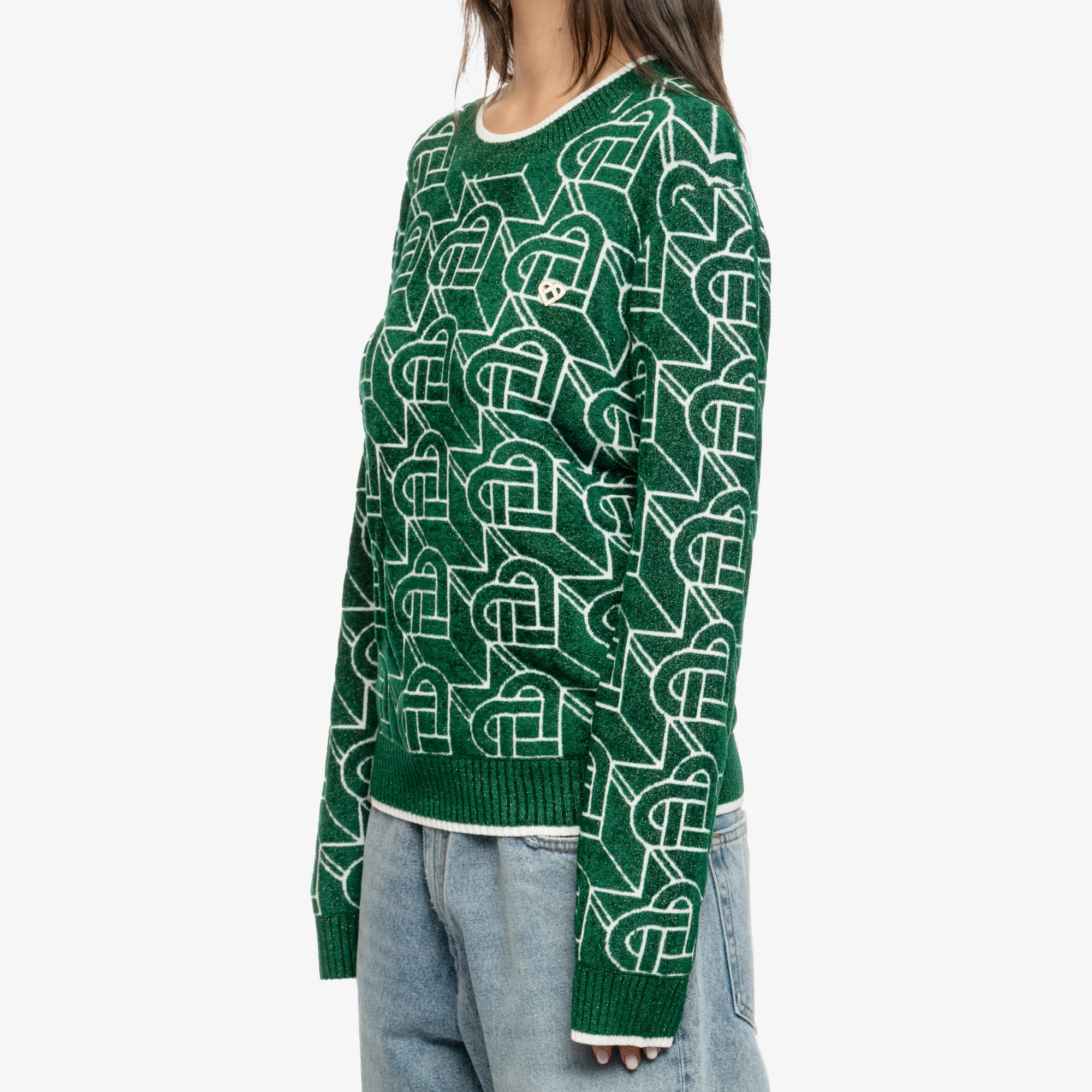 Heart Monogram Sweater - Image 7