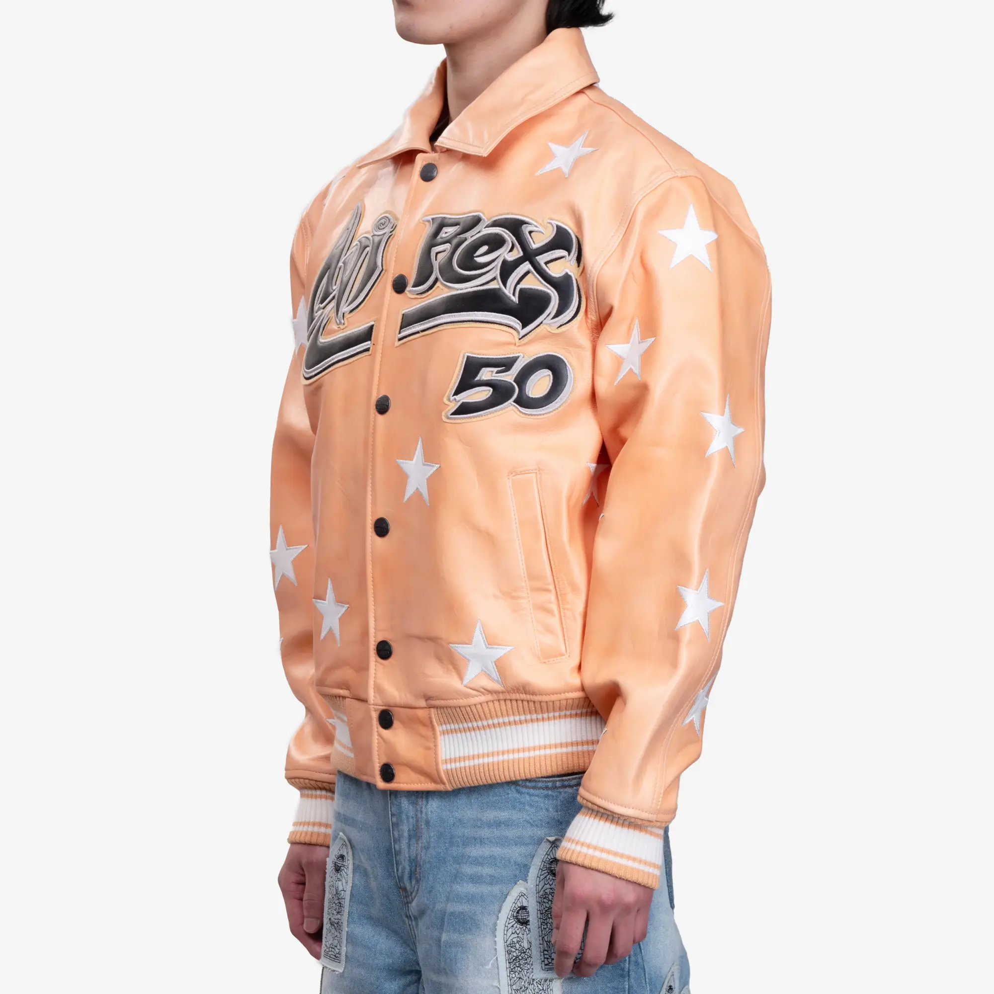 Avirex A2 Leather Jacket - Image 3
