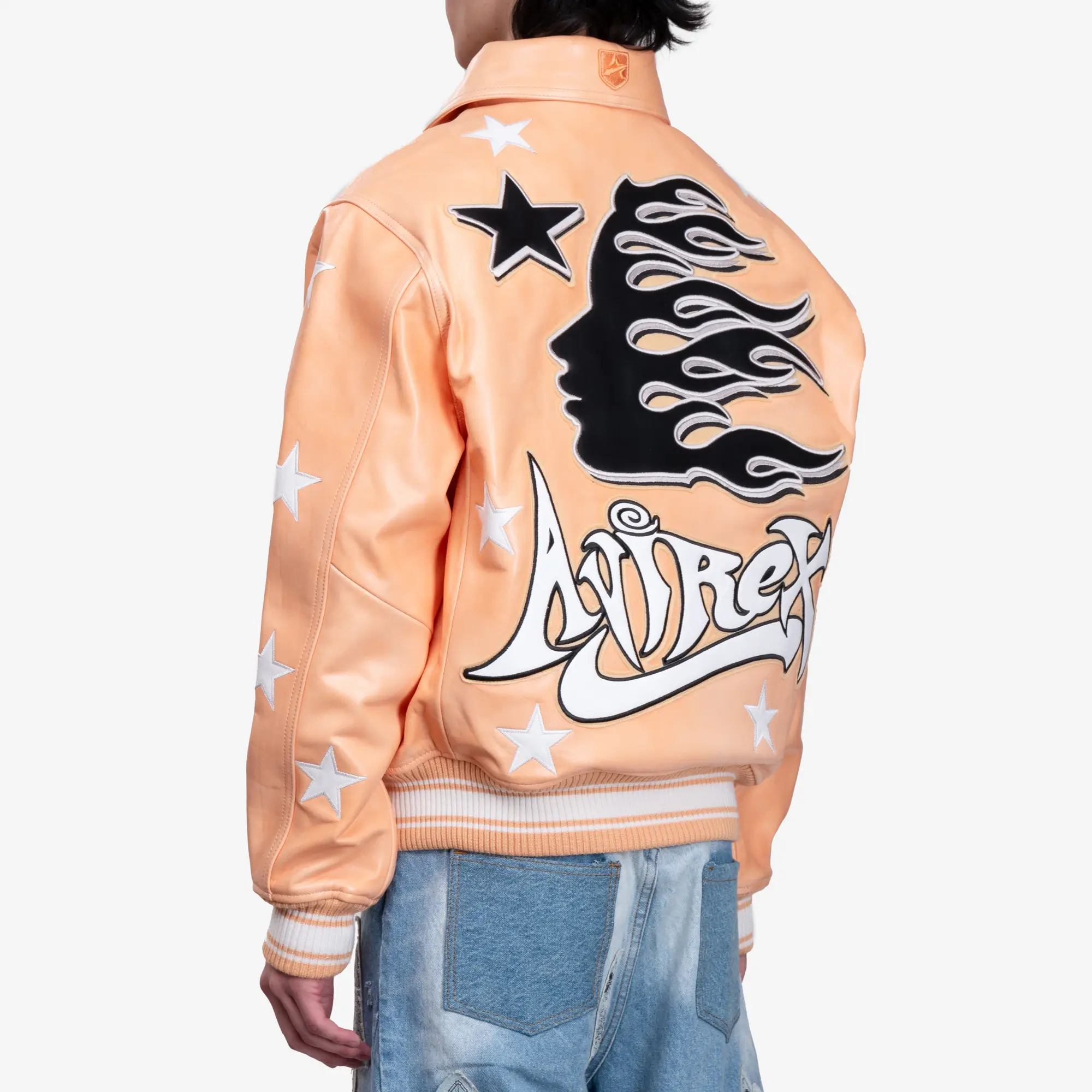 Avirex A2 Leather Jacket - Image 4