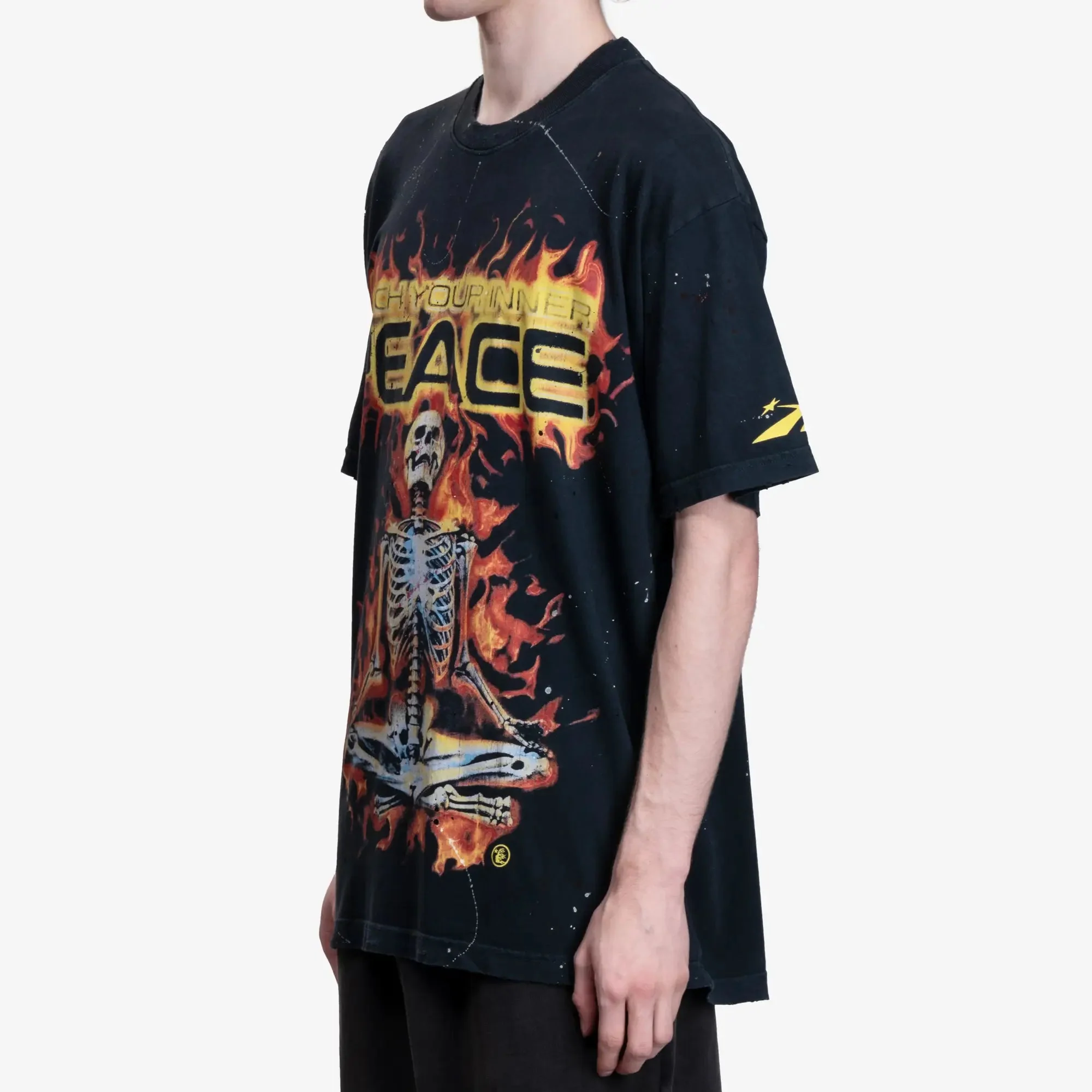 Inner Peace Skeleton T-Shirt - Image 3