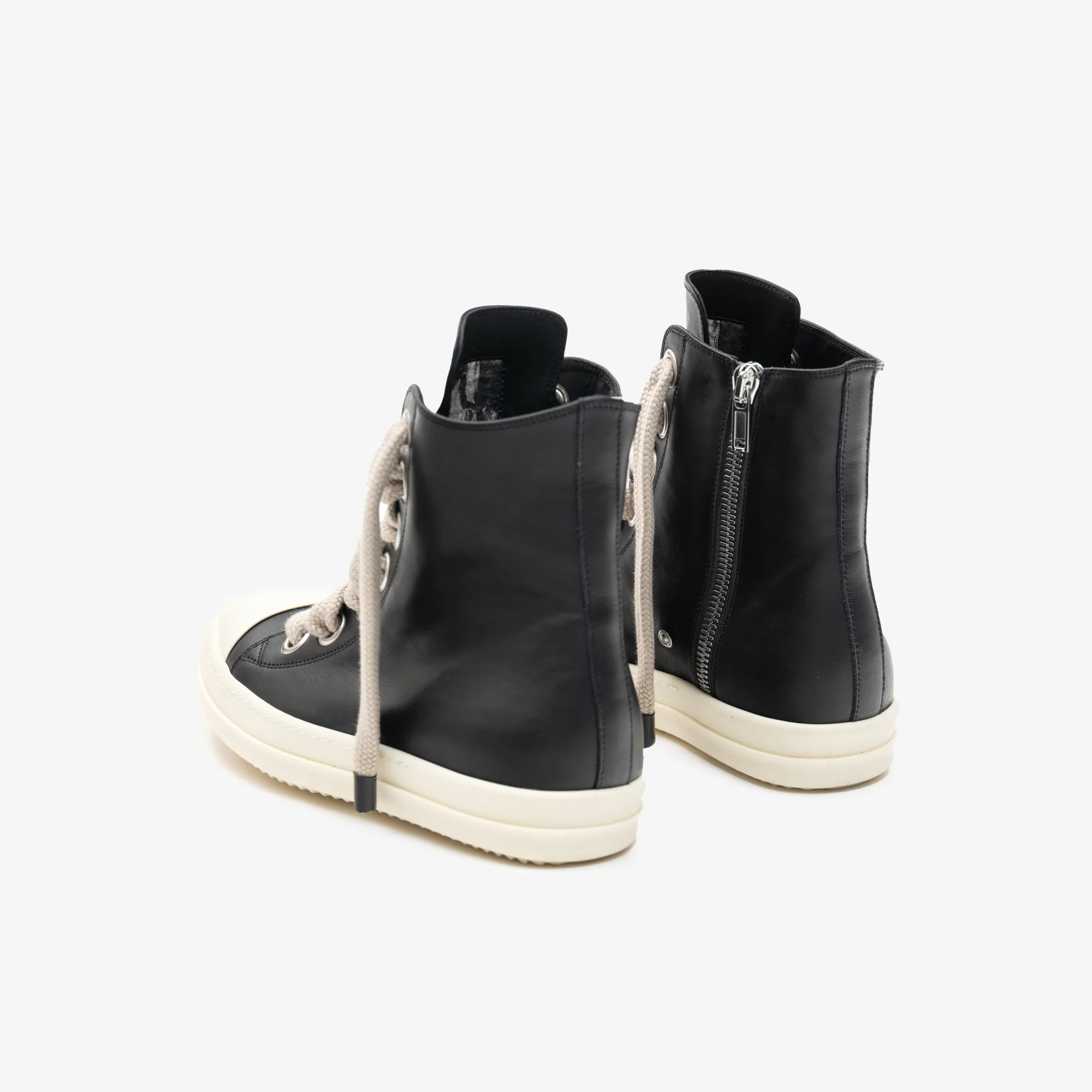 High-Top Jumbolace Leather Sneakers - Image 5