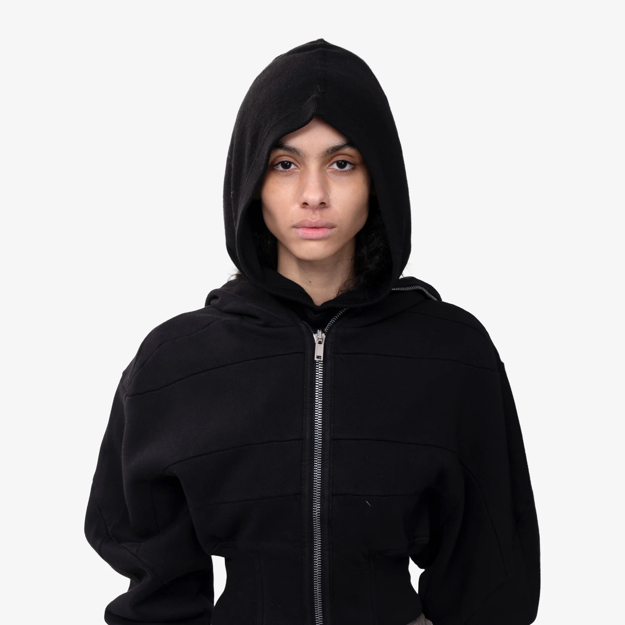 Rick Owens Unisex Hood in Black - Image 2