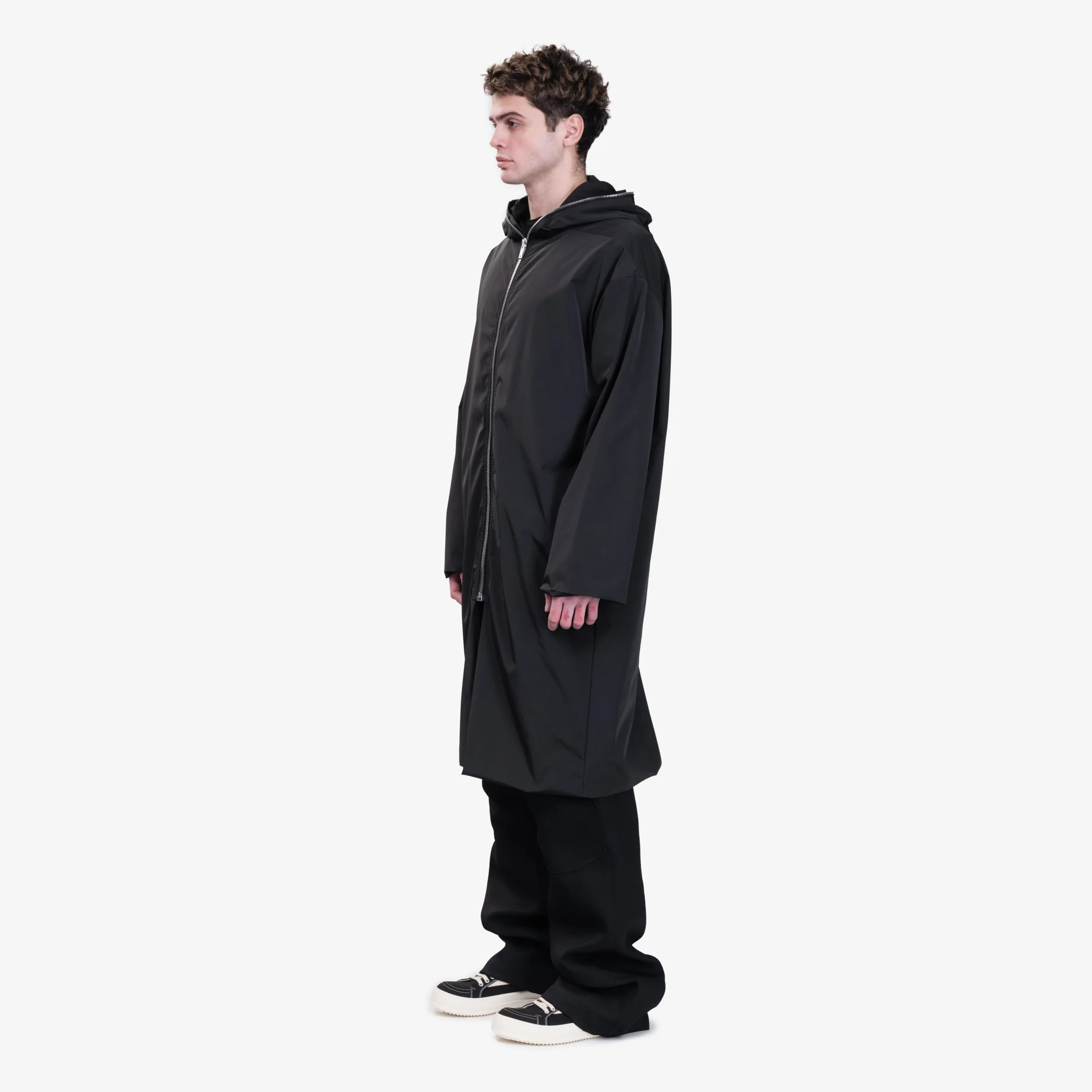 Hooded Gimp Coat - Image 3