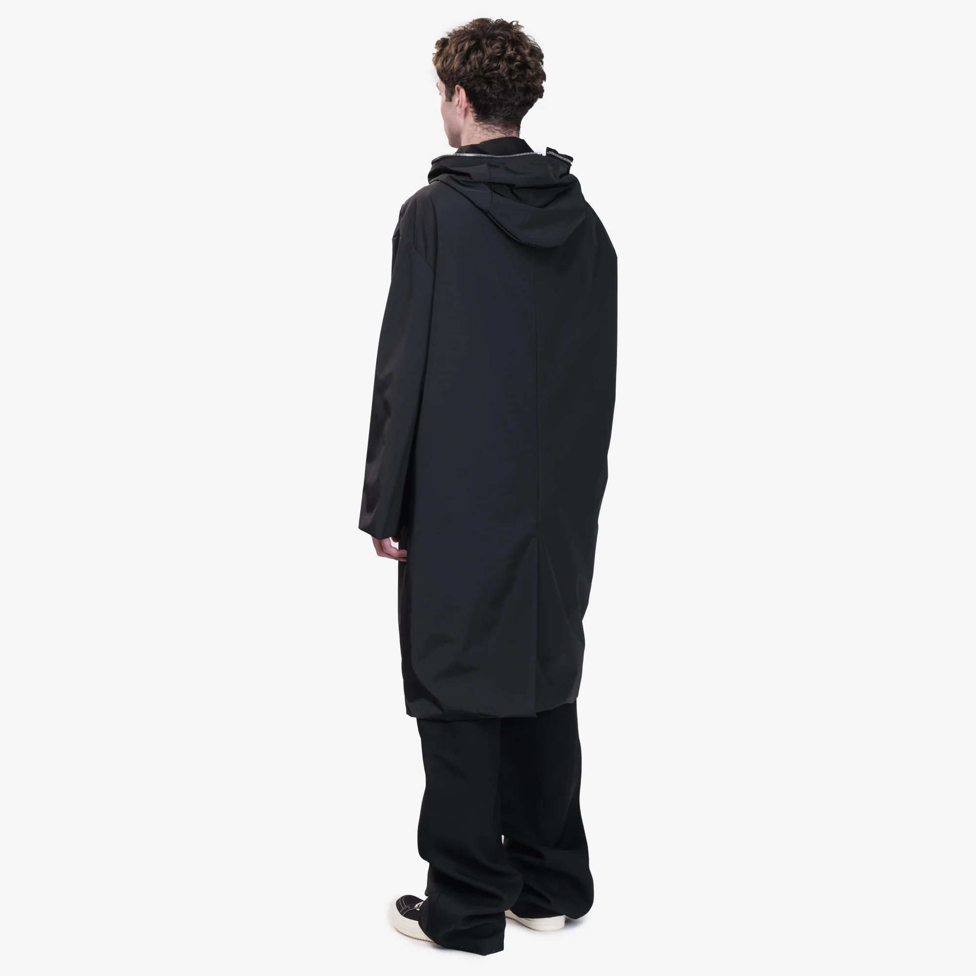 Hooded Gimp Coat - Image 4