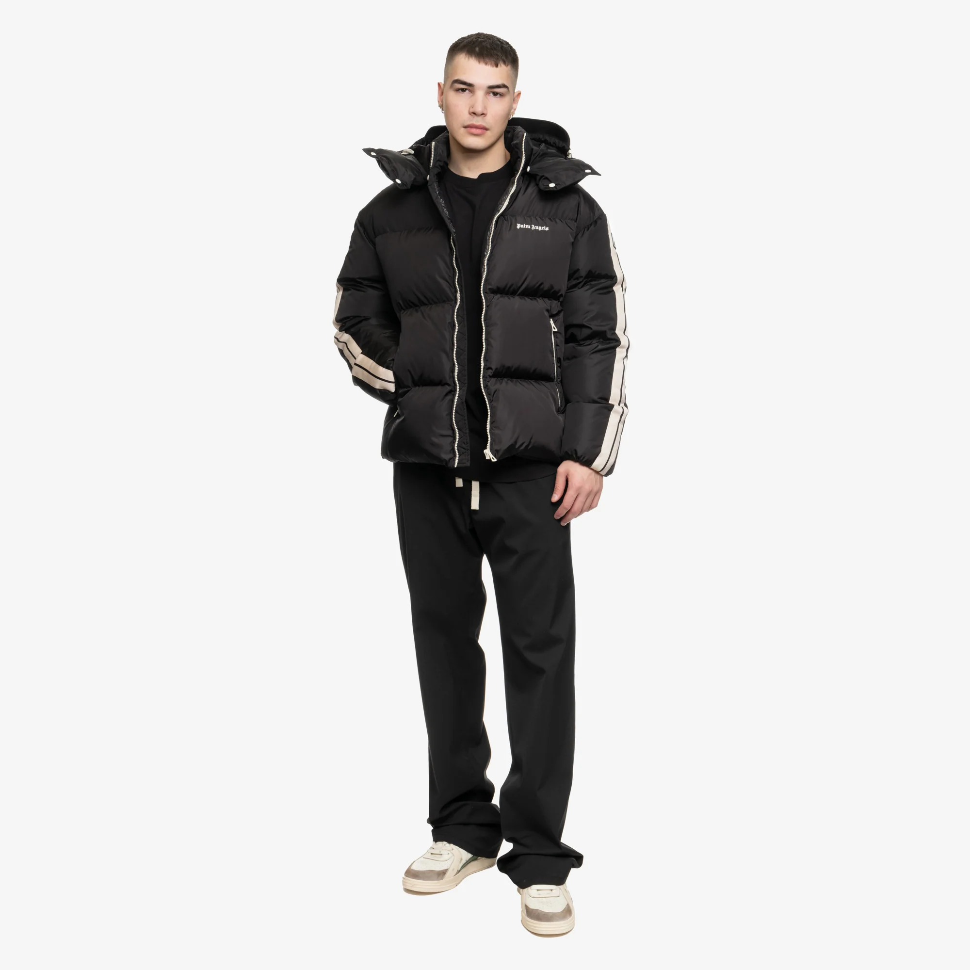 Hooded Track Down Jacket - Image 2