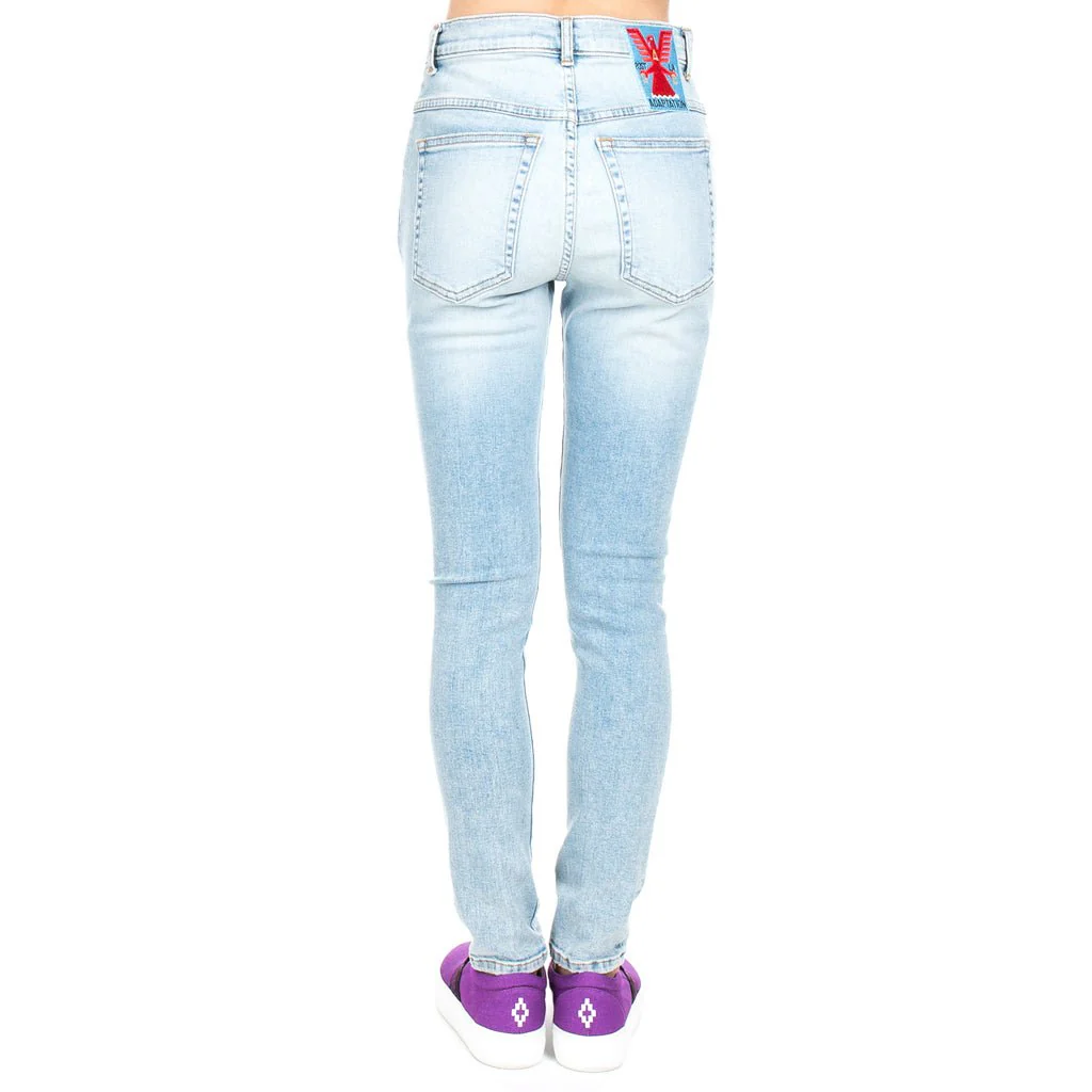 Womens I'm Made Distressed Skinny Jeans - Image 3