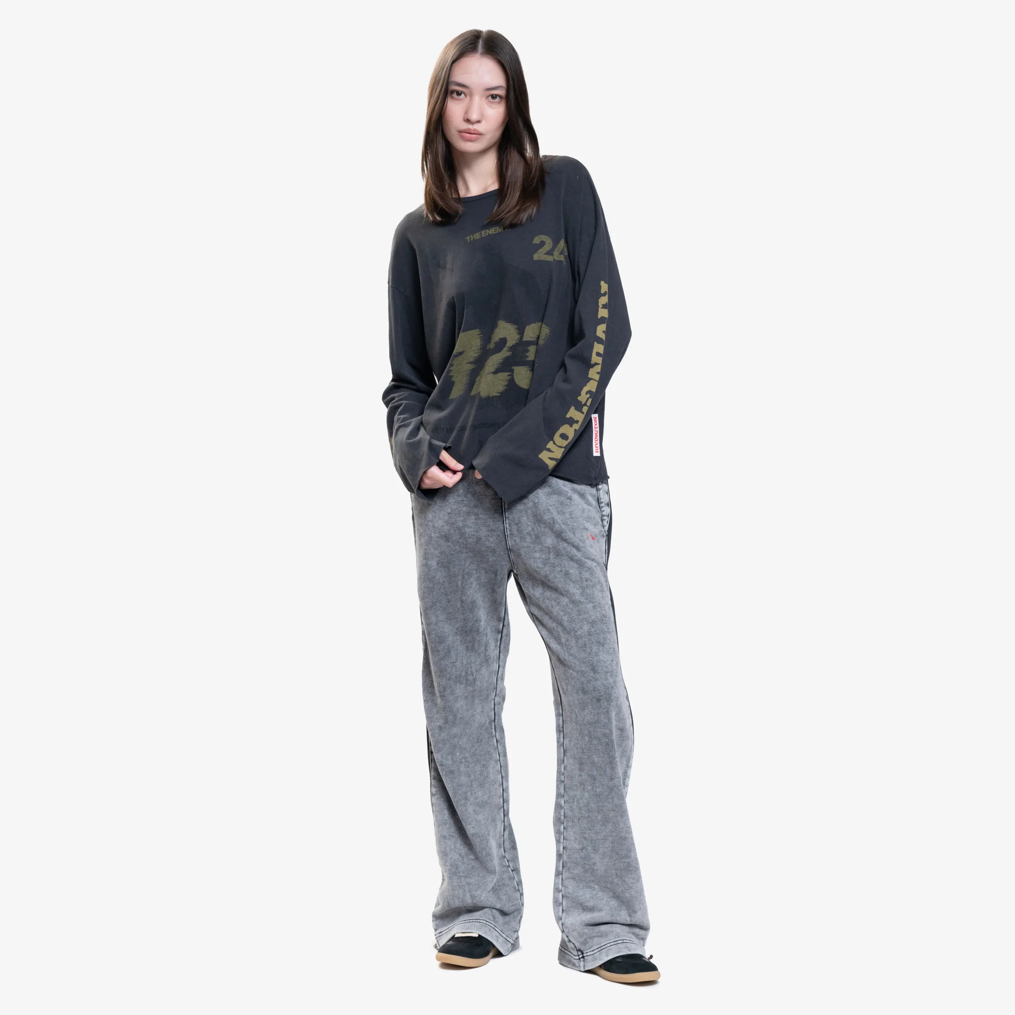 Inri Enemy LS Vintage T-Shirt - Image 2