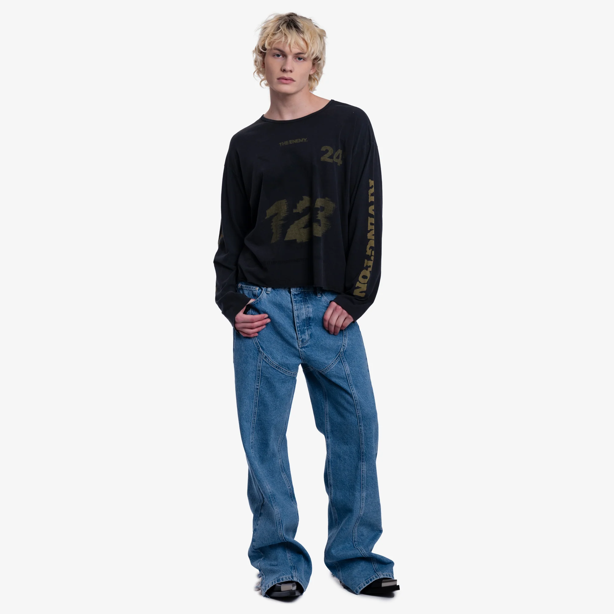 Inri Enemy LS Vintage T-Shirt - Image 5