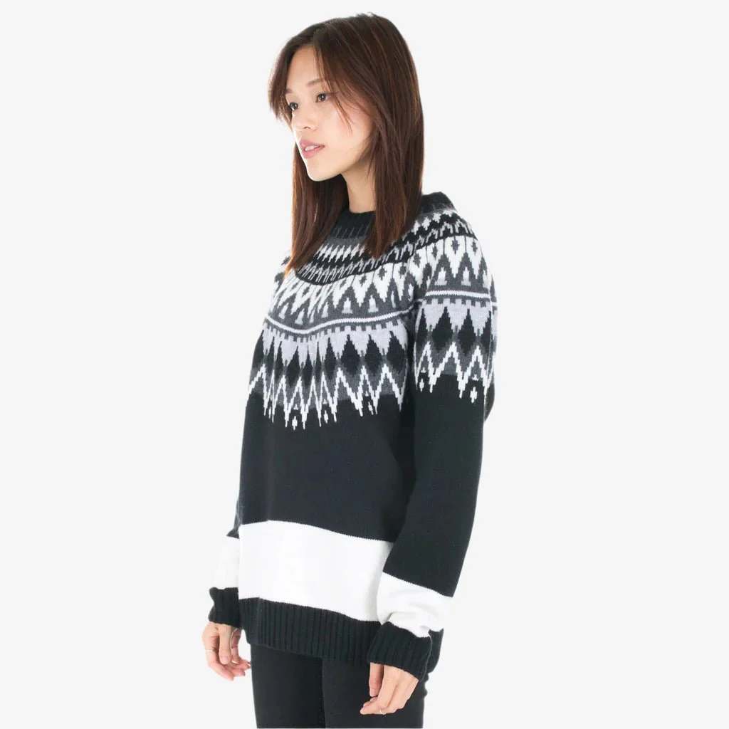 Jacquard Knit Sweater - Image 5