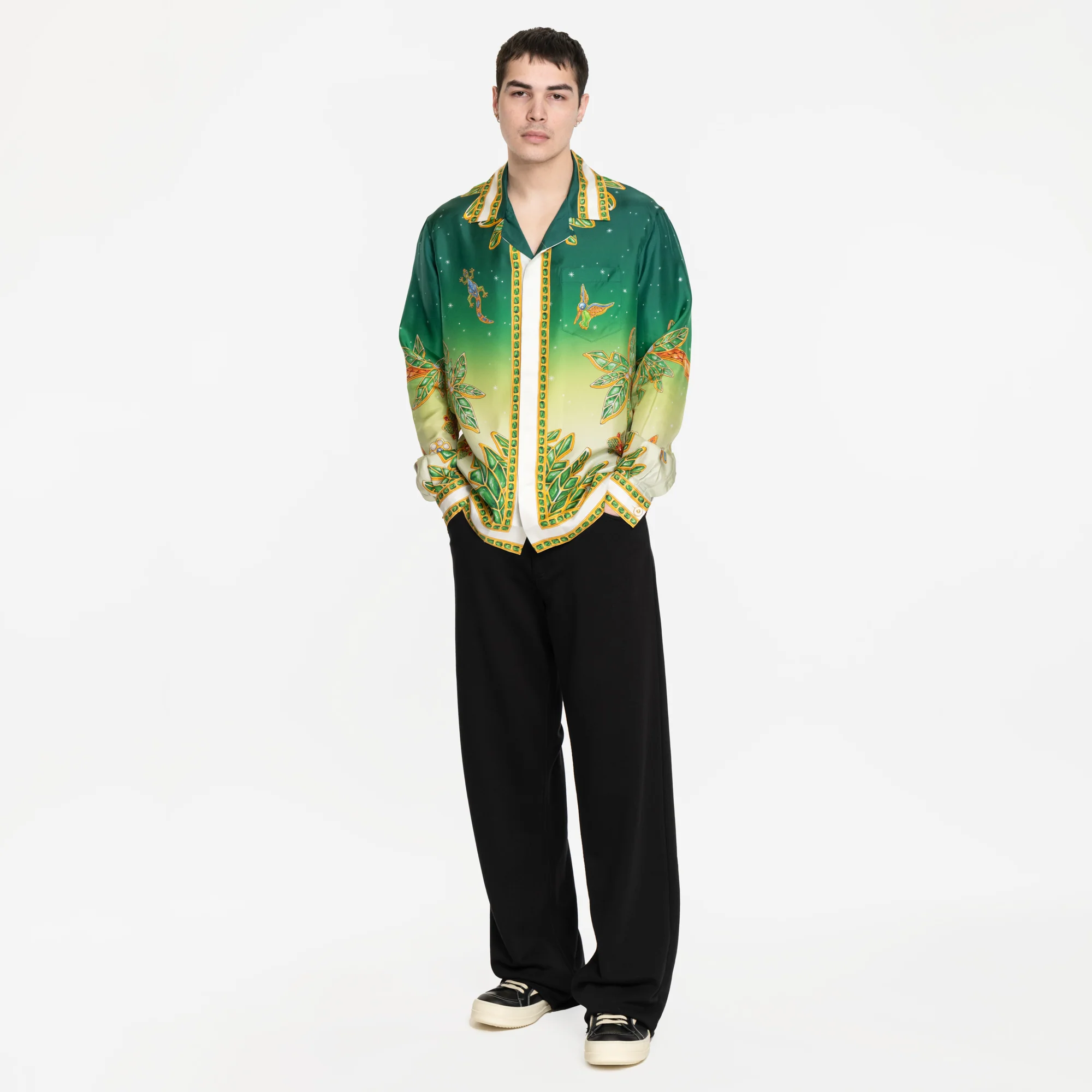 Joyaux Dafrique LS Silk Shirt - Image 2
