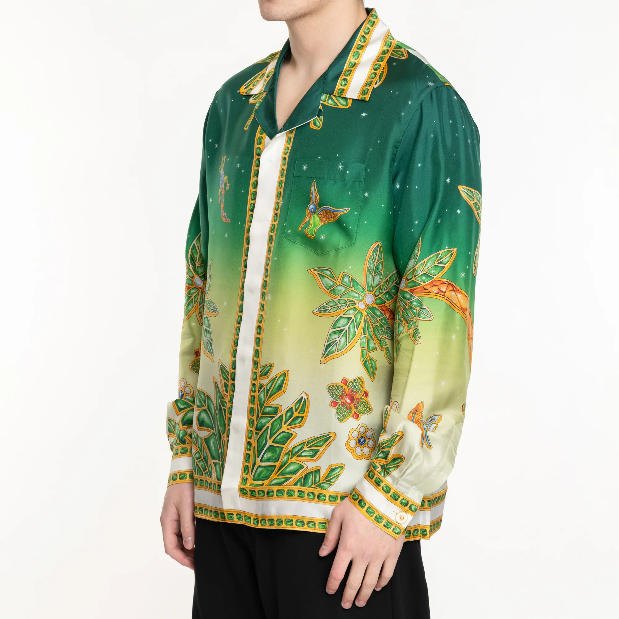 Joyaux Dafrique LS Silk Shirt - Image 3
