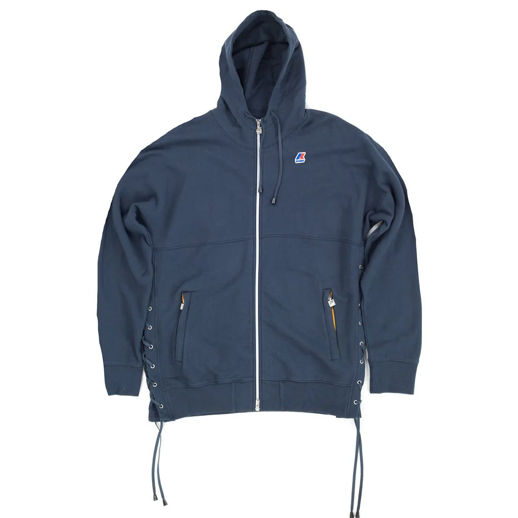 Womens K-Way Laced Zip Hoody - Image 3