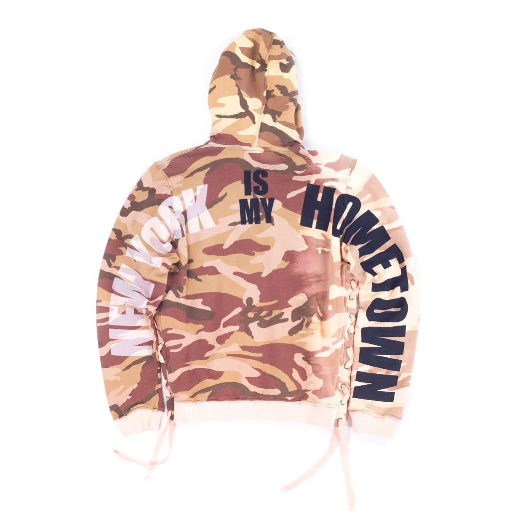 Womens Kappa Camouflage Laced Zip Hoody - Image 5