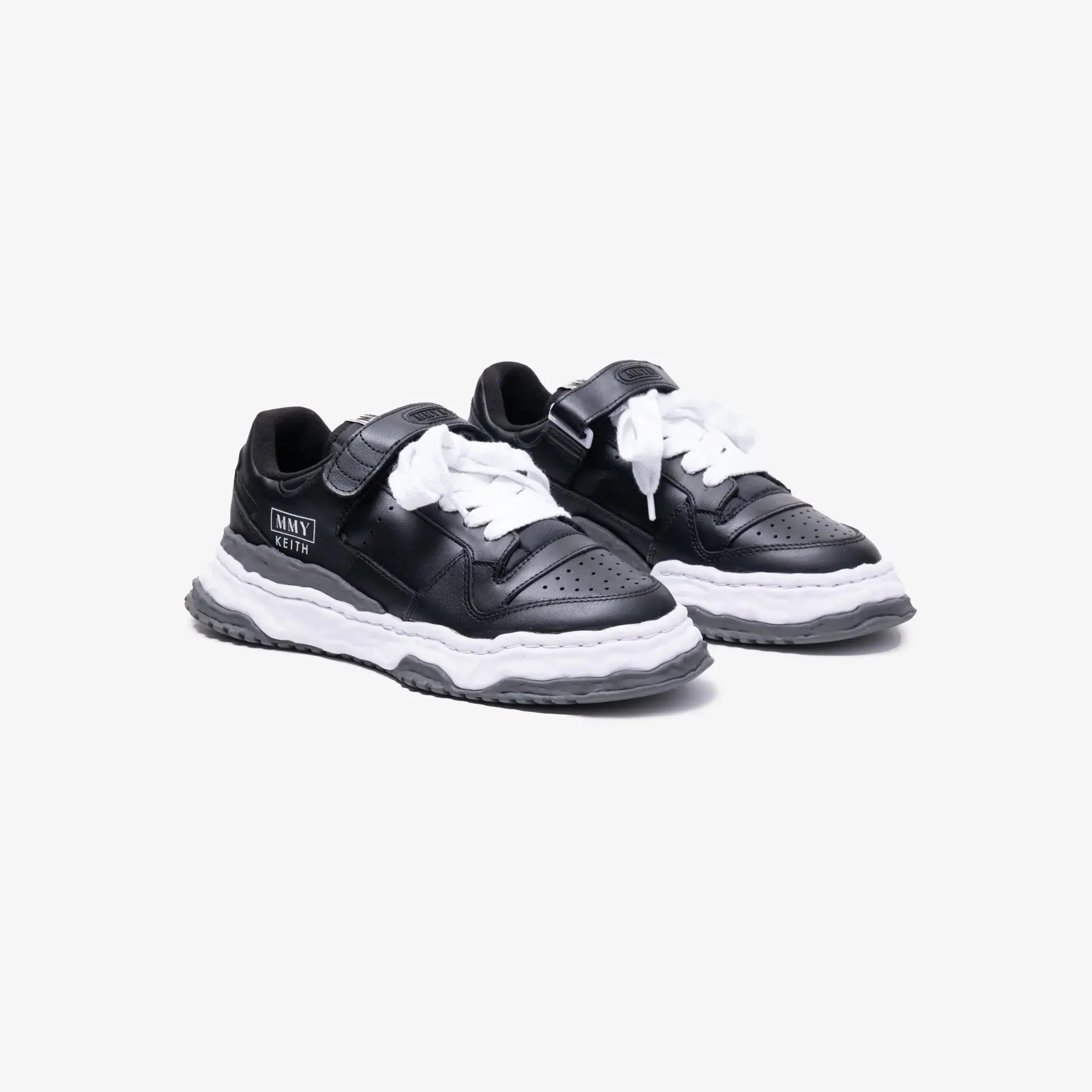 Keith Leather Low-Top Sneakers