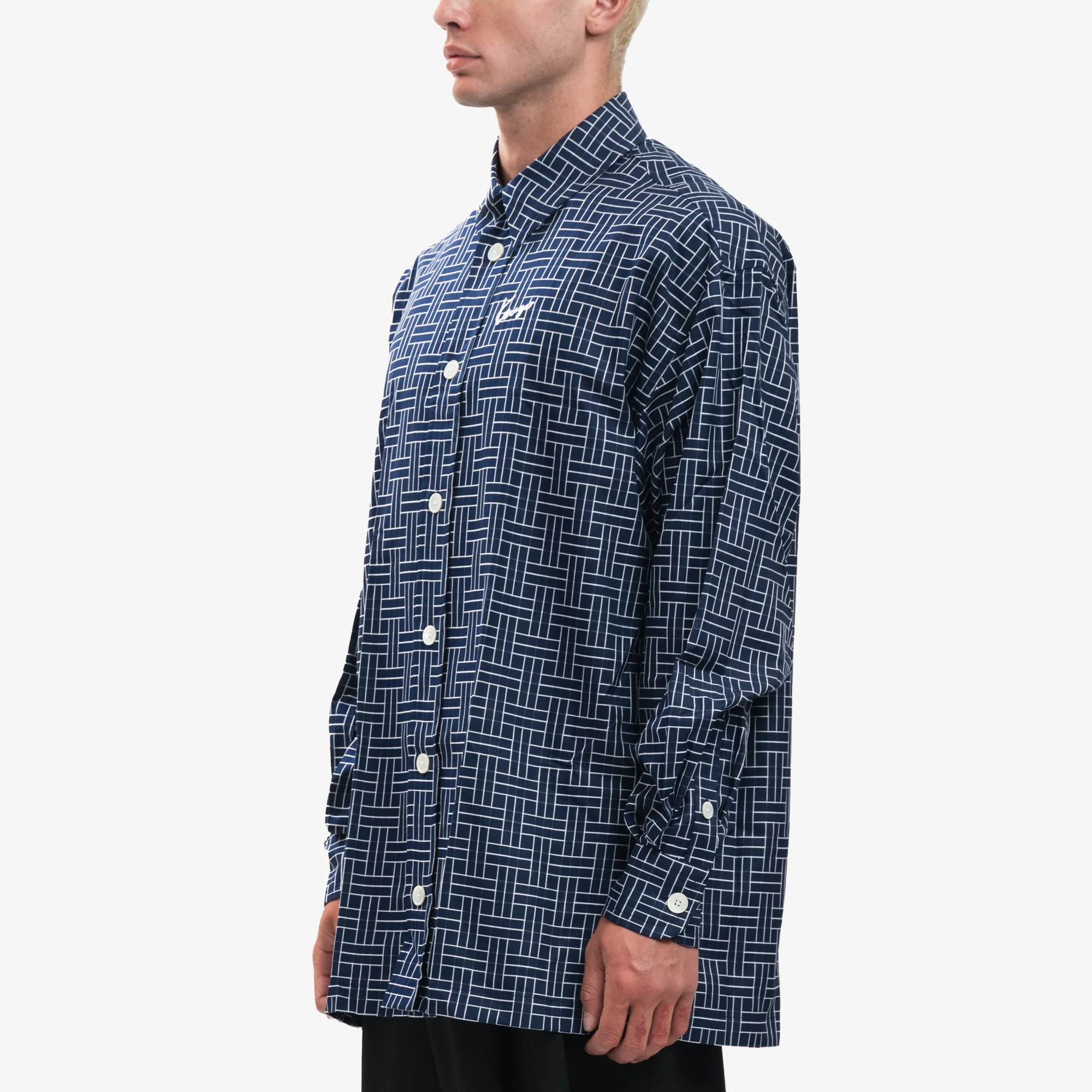 Kenzo Weave Oversize Shirt - Image 3
