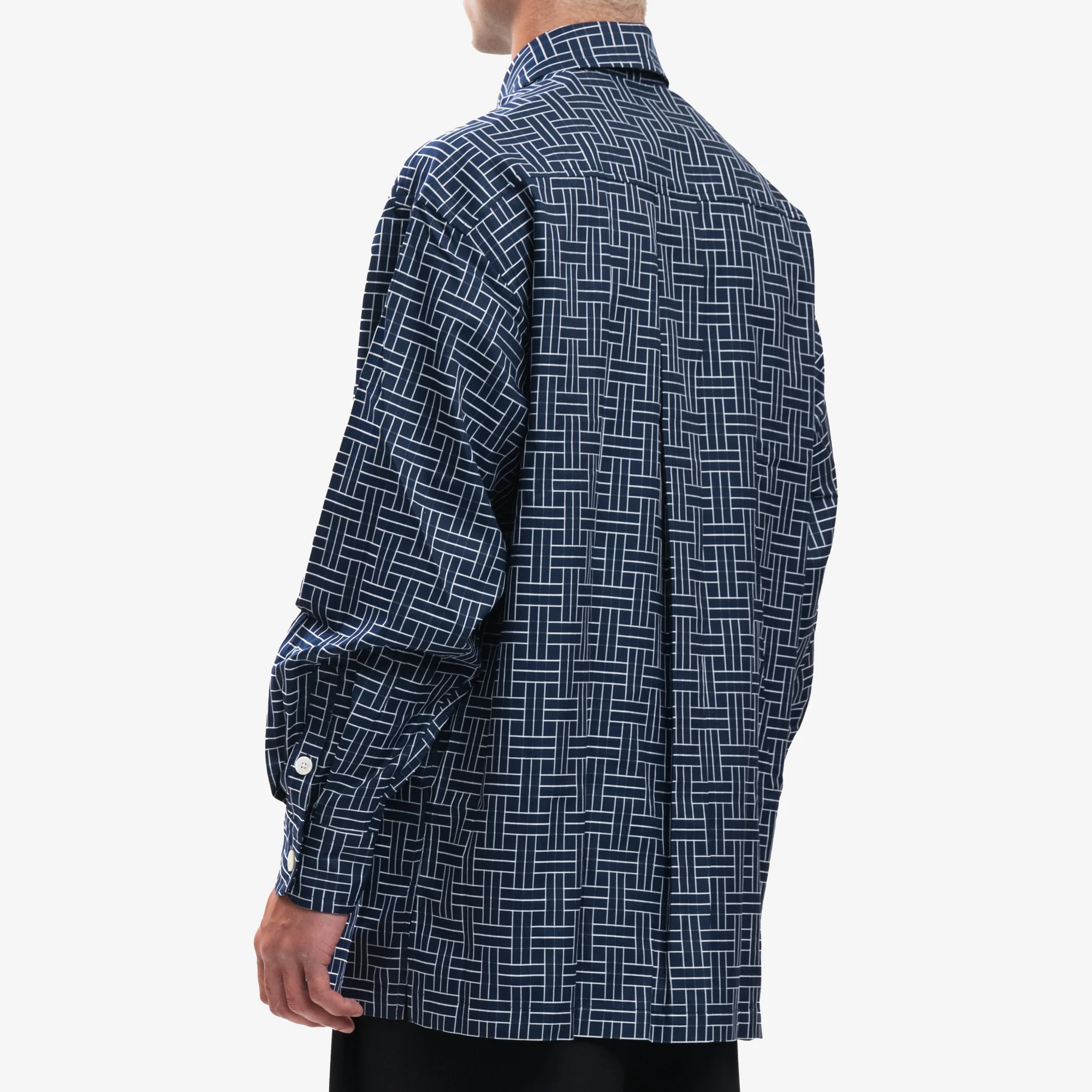 Kenzo Weave Oversize Shirt - Image 4