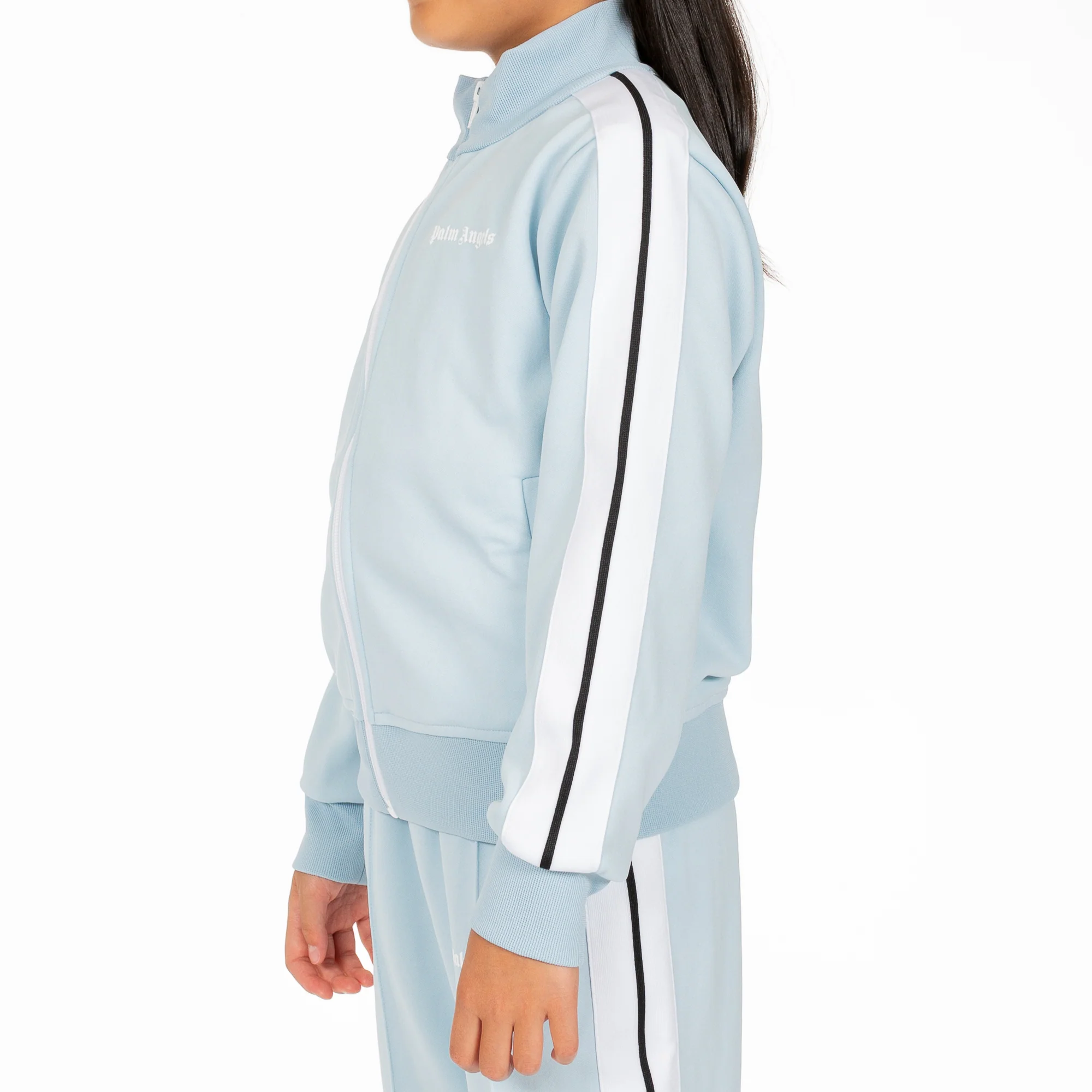 Kids Classic Baby Blue Track Jacket - Image 2