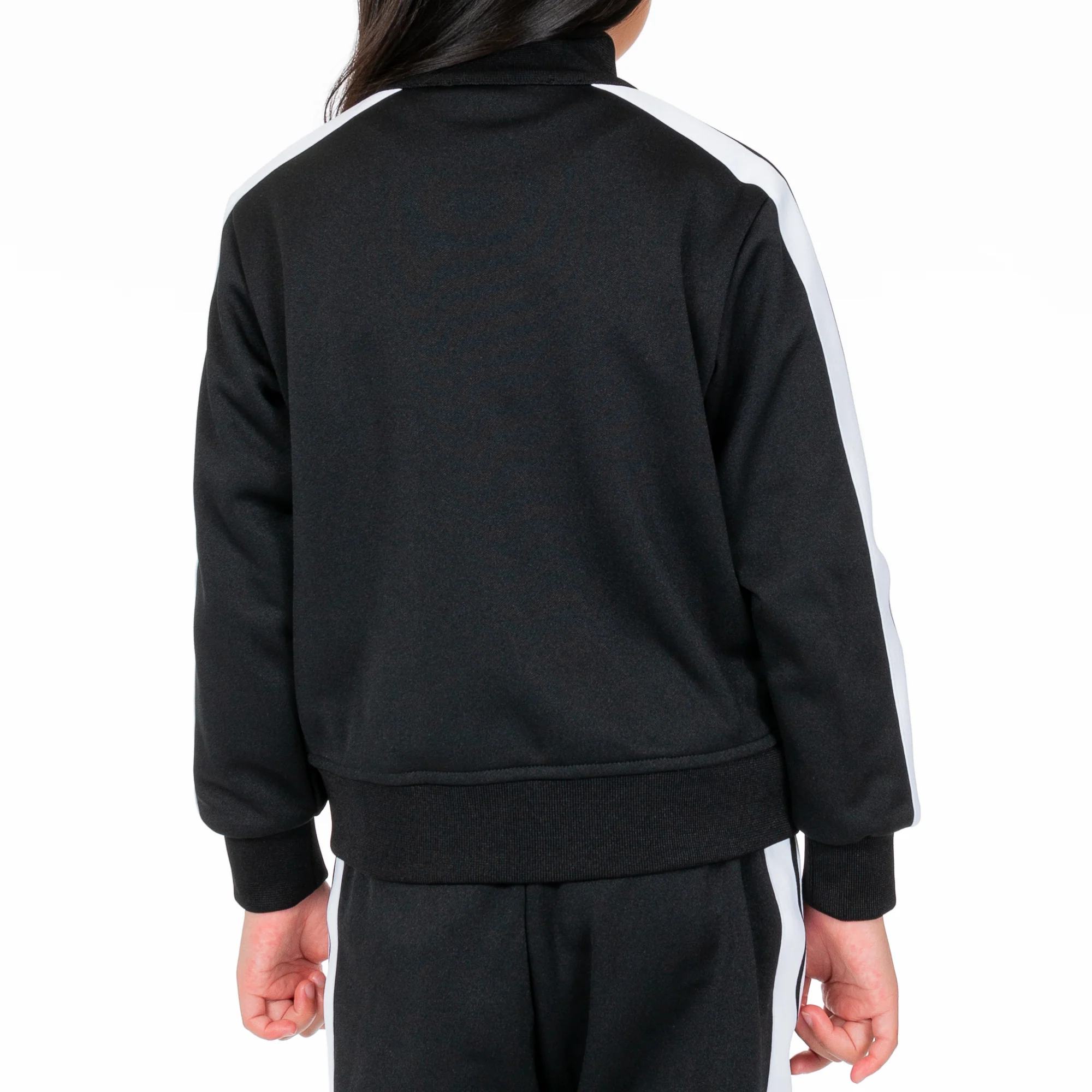Kids Classic Black Track Jacket - Image 3