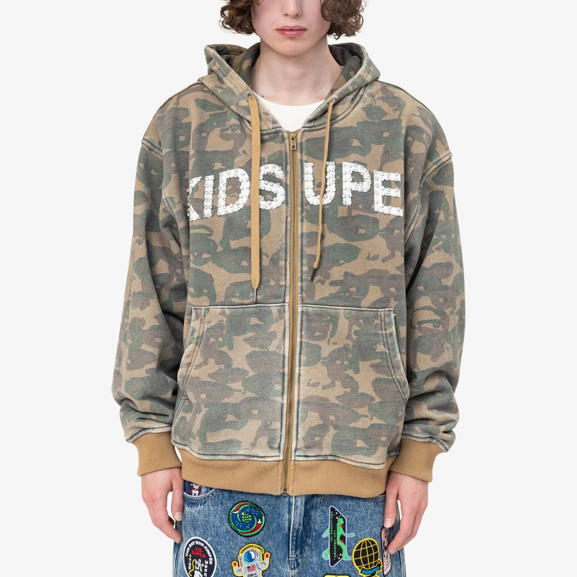 Face Camo Hoody
