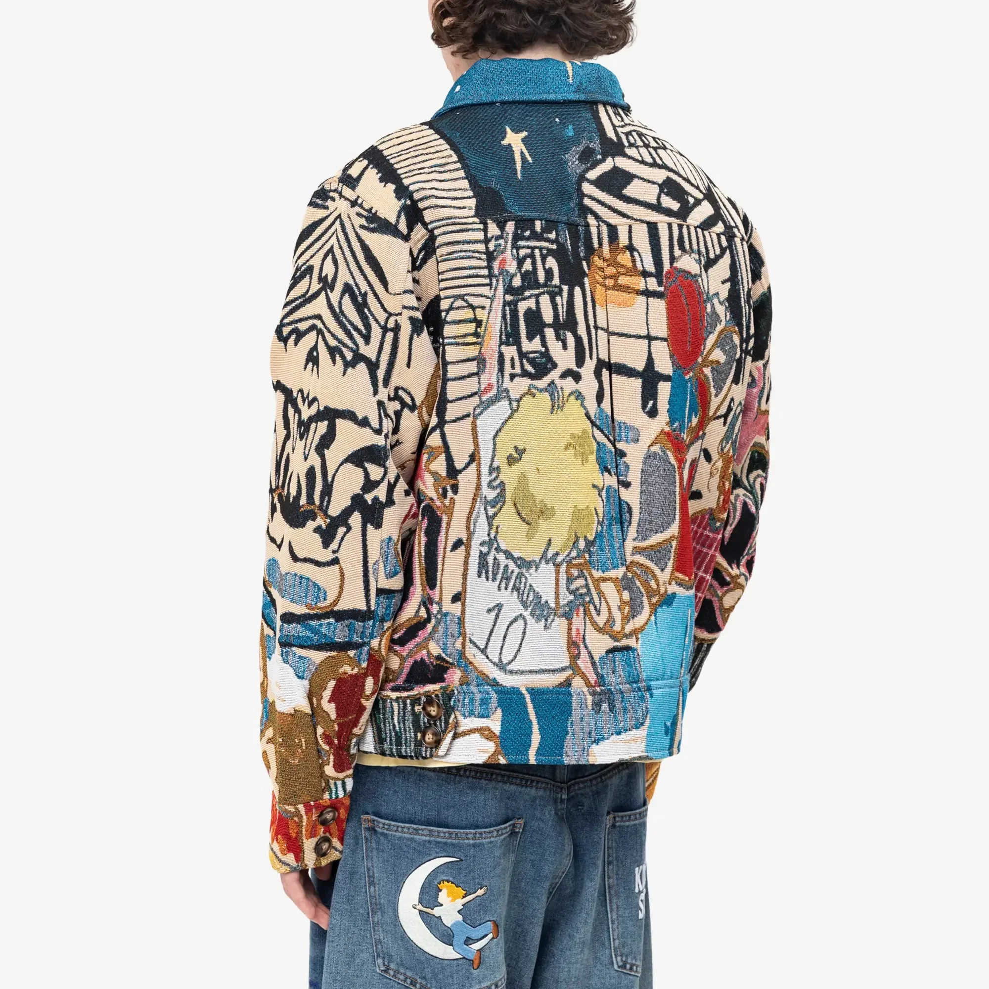 Jacquard Pocket Detail Jacket - Image 4