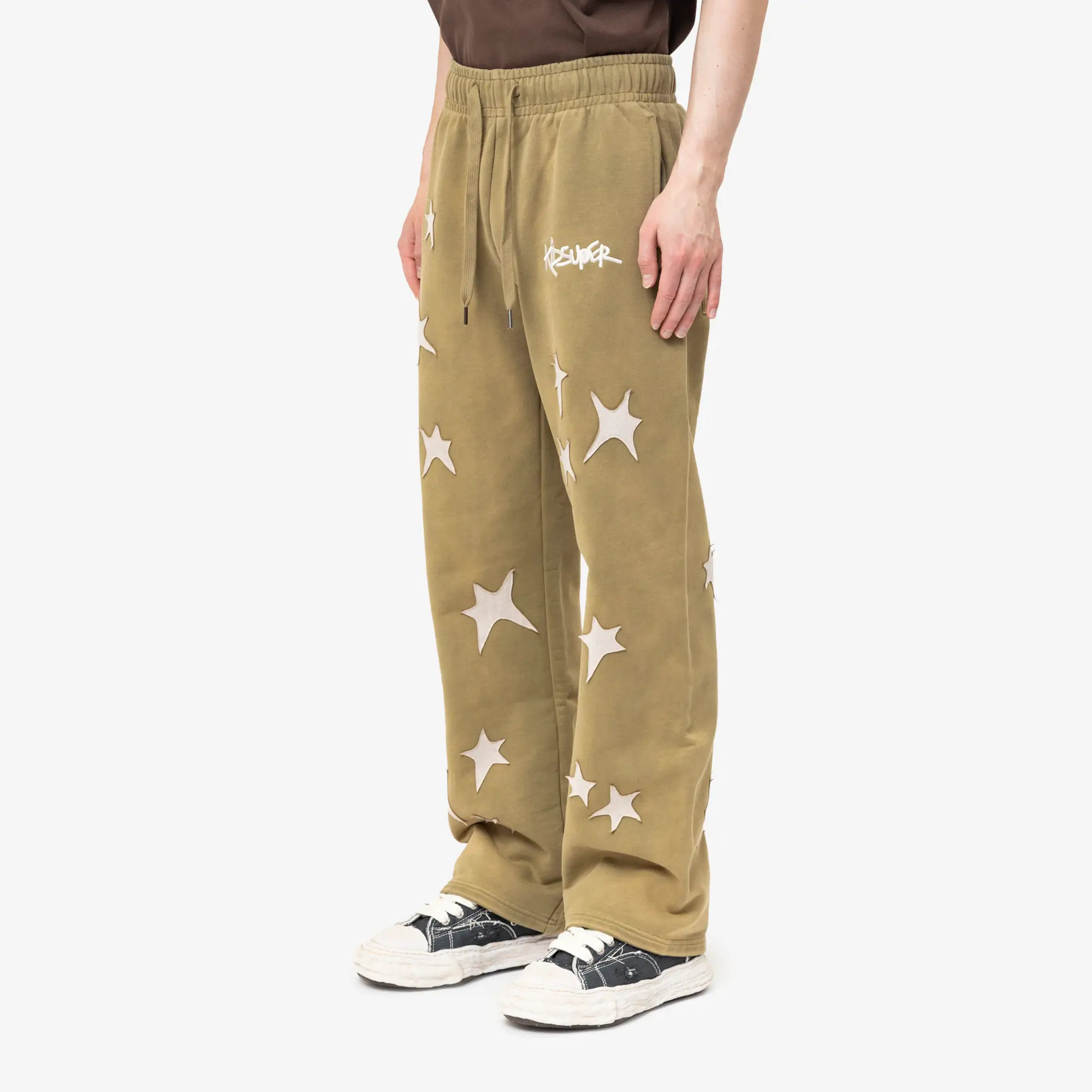 Stars Patchwork Sweatpants - Image 3
