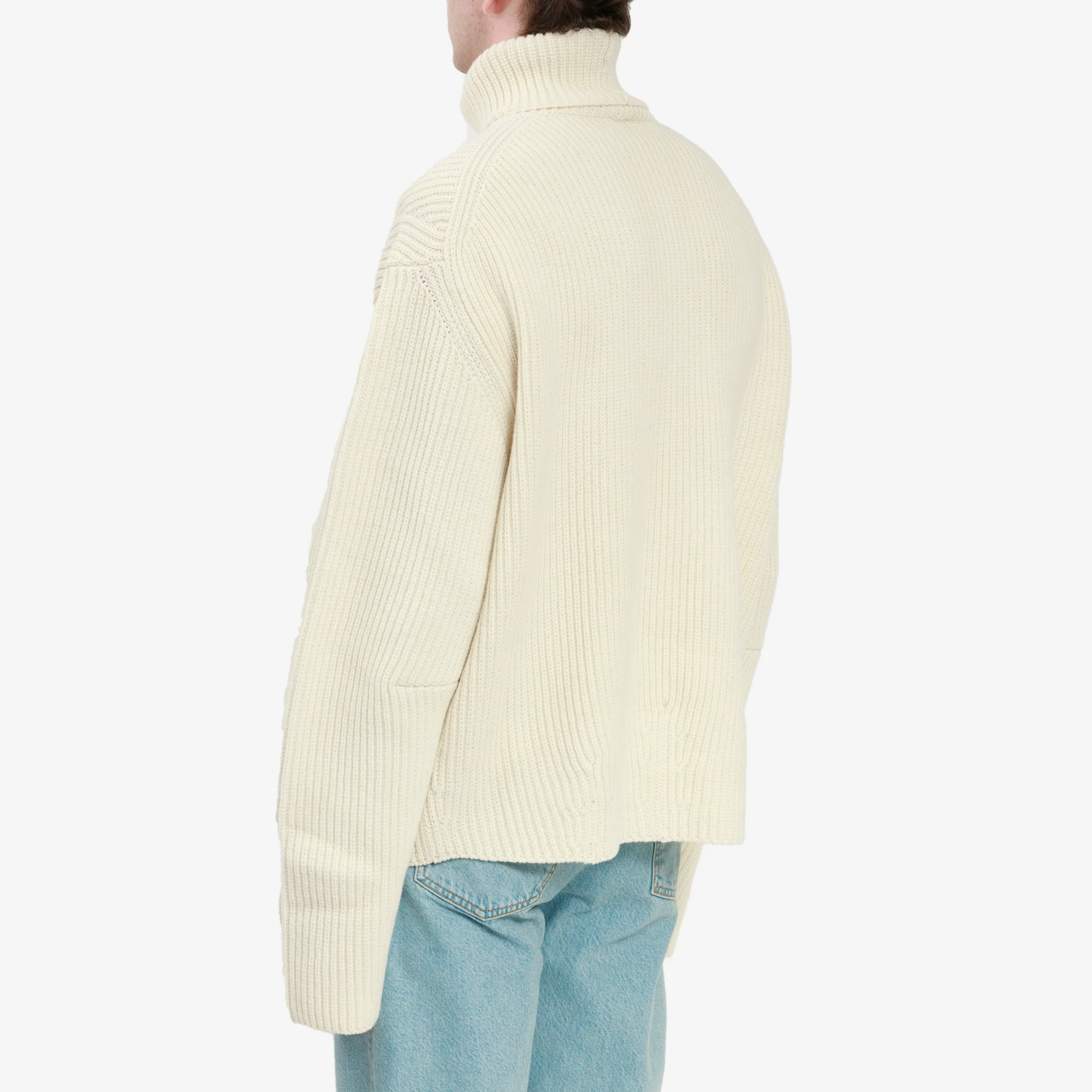 Knit Rib Turtleneck - Image 4