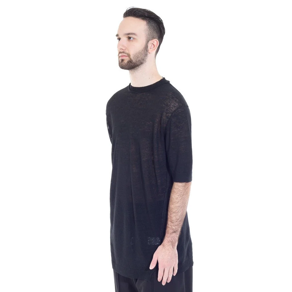Kyle Sheer Linen T-Shirt - Image 2