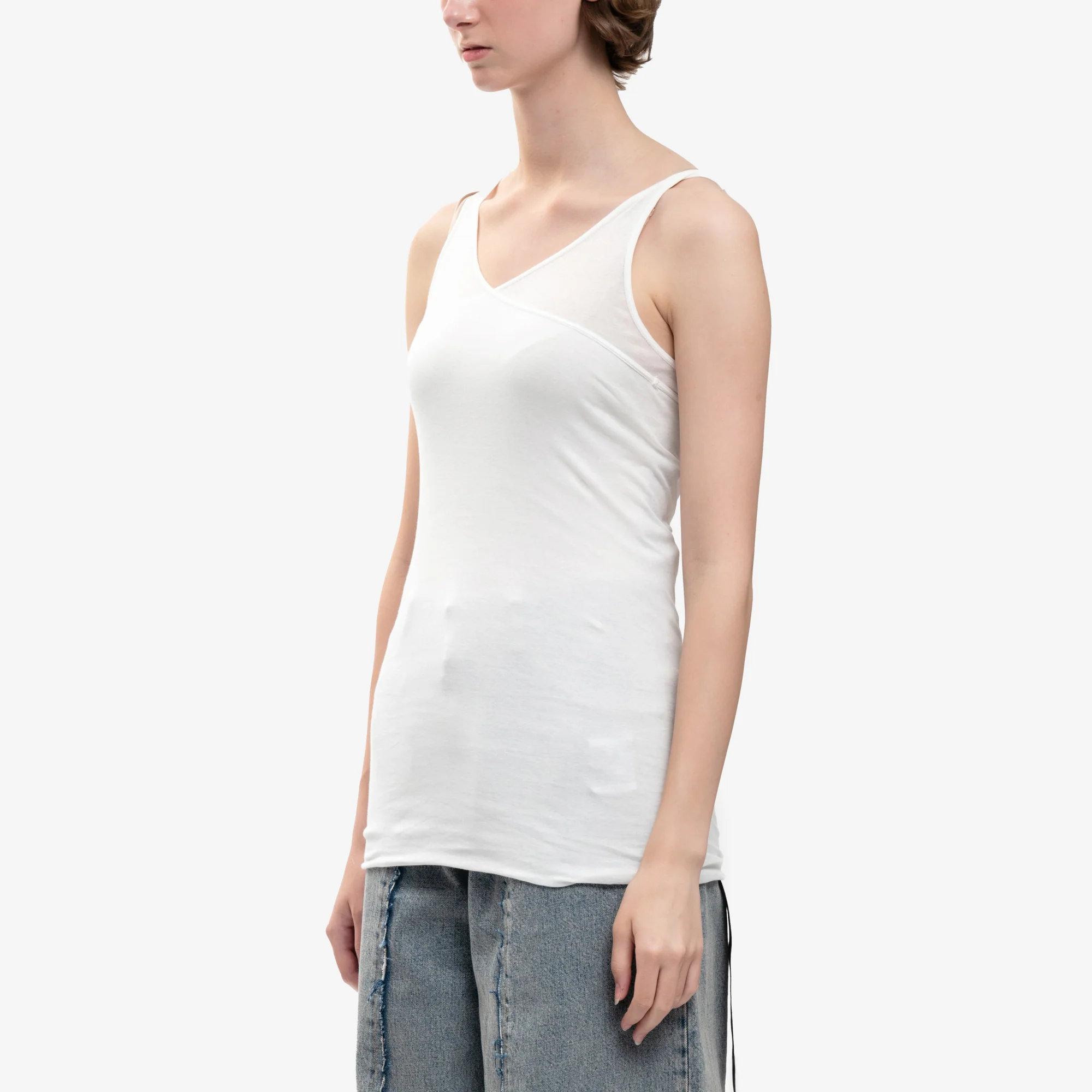 Womens Double Ziggy Banana Tank Top - Image 3