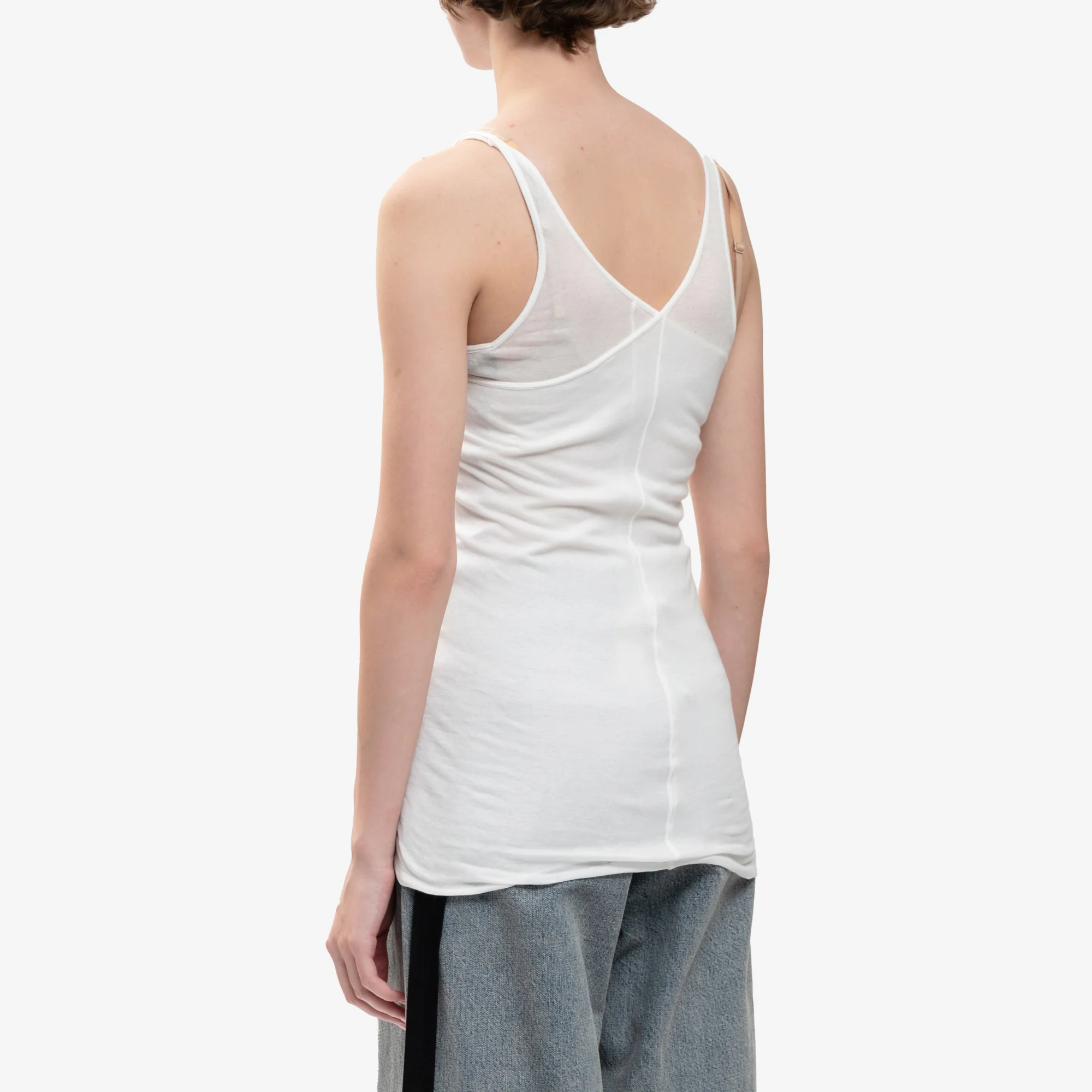Womens Double Ziggy Banana Tank Top - Image 4