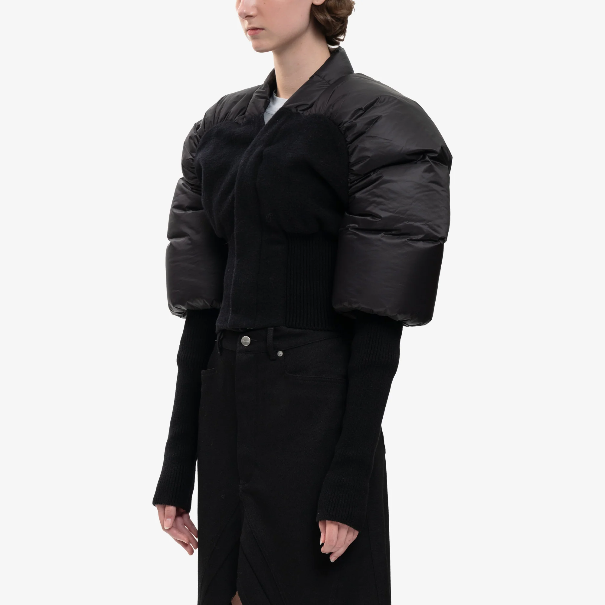 Womens Duvetina Down Jacket - Image 3