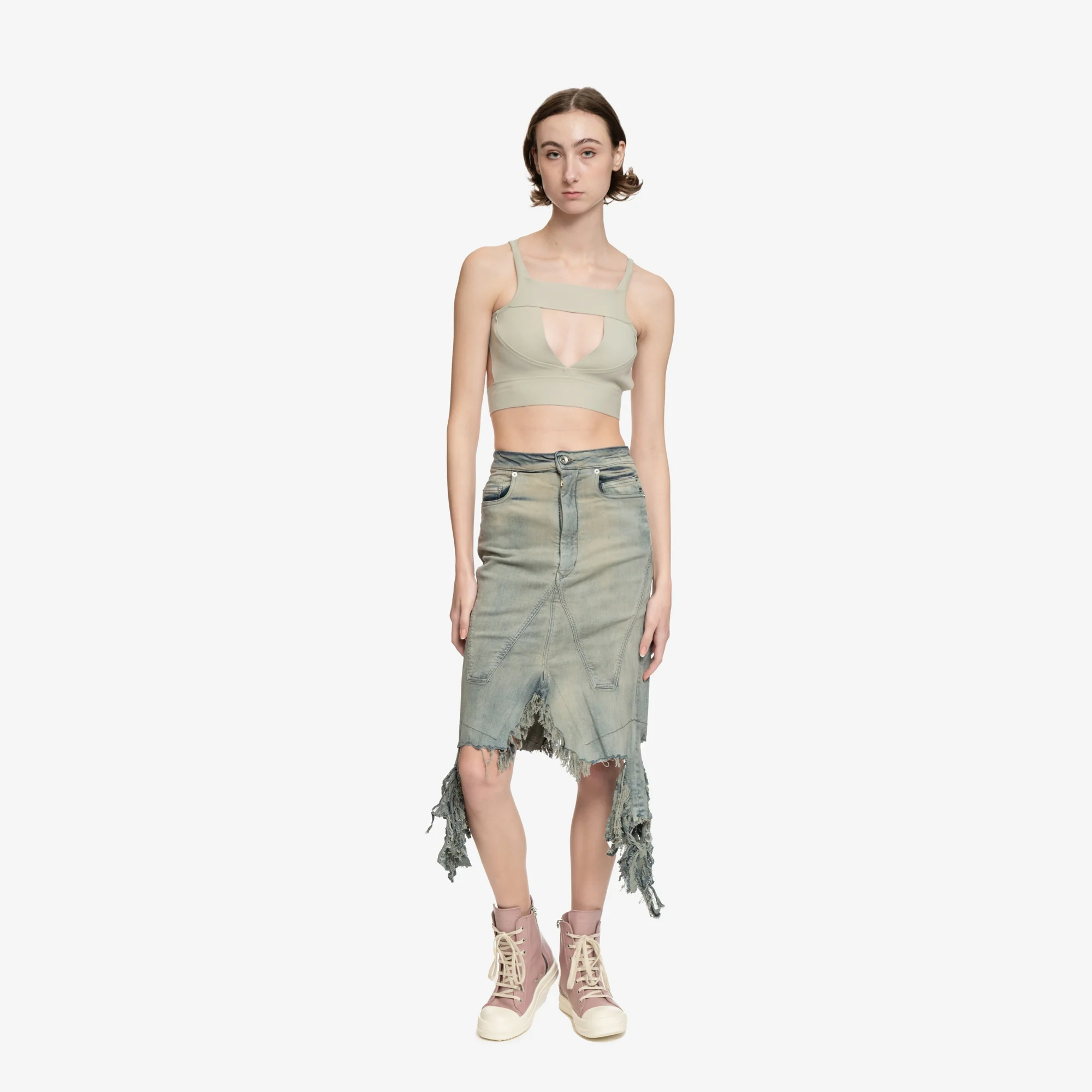 Womens Slivered Skirt - Image 2