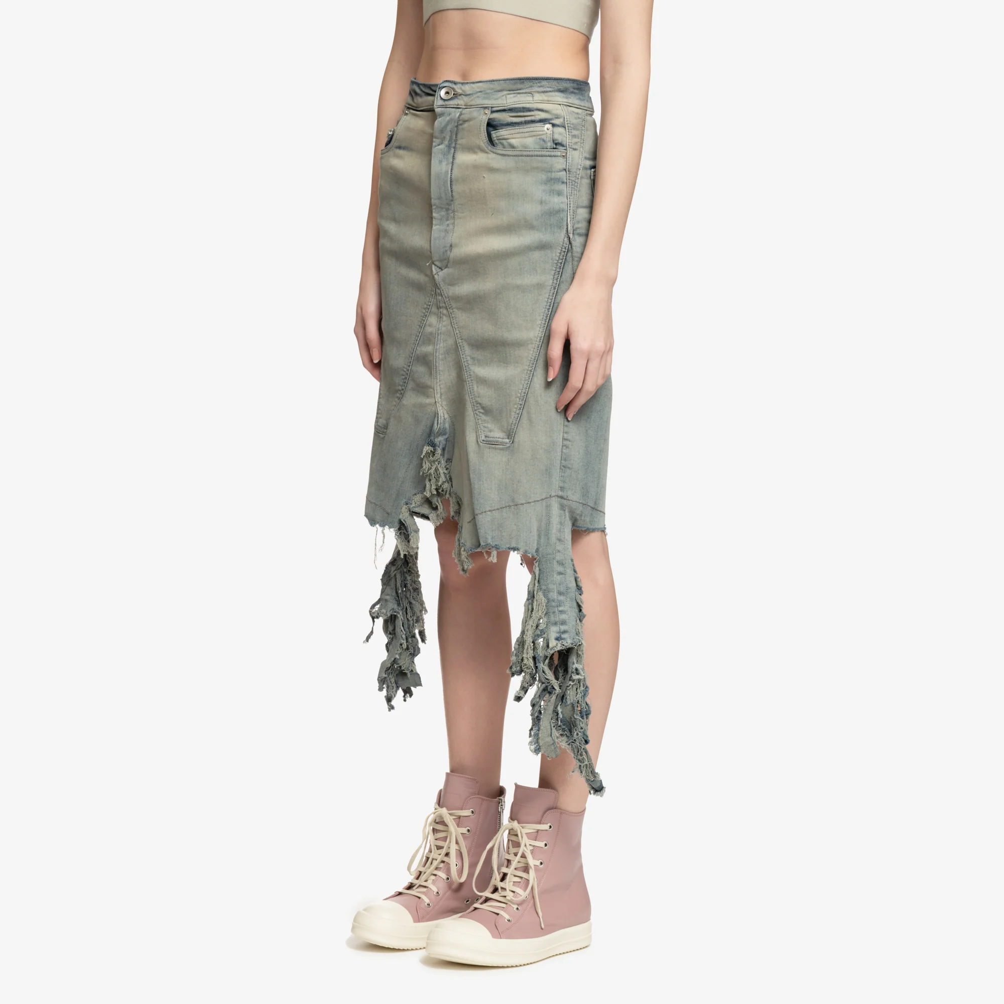 Womens Slivered Skirt - Image 3