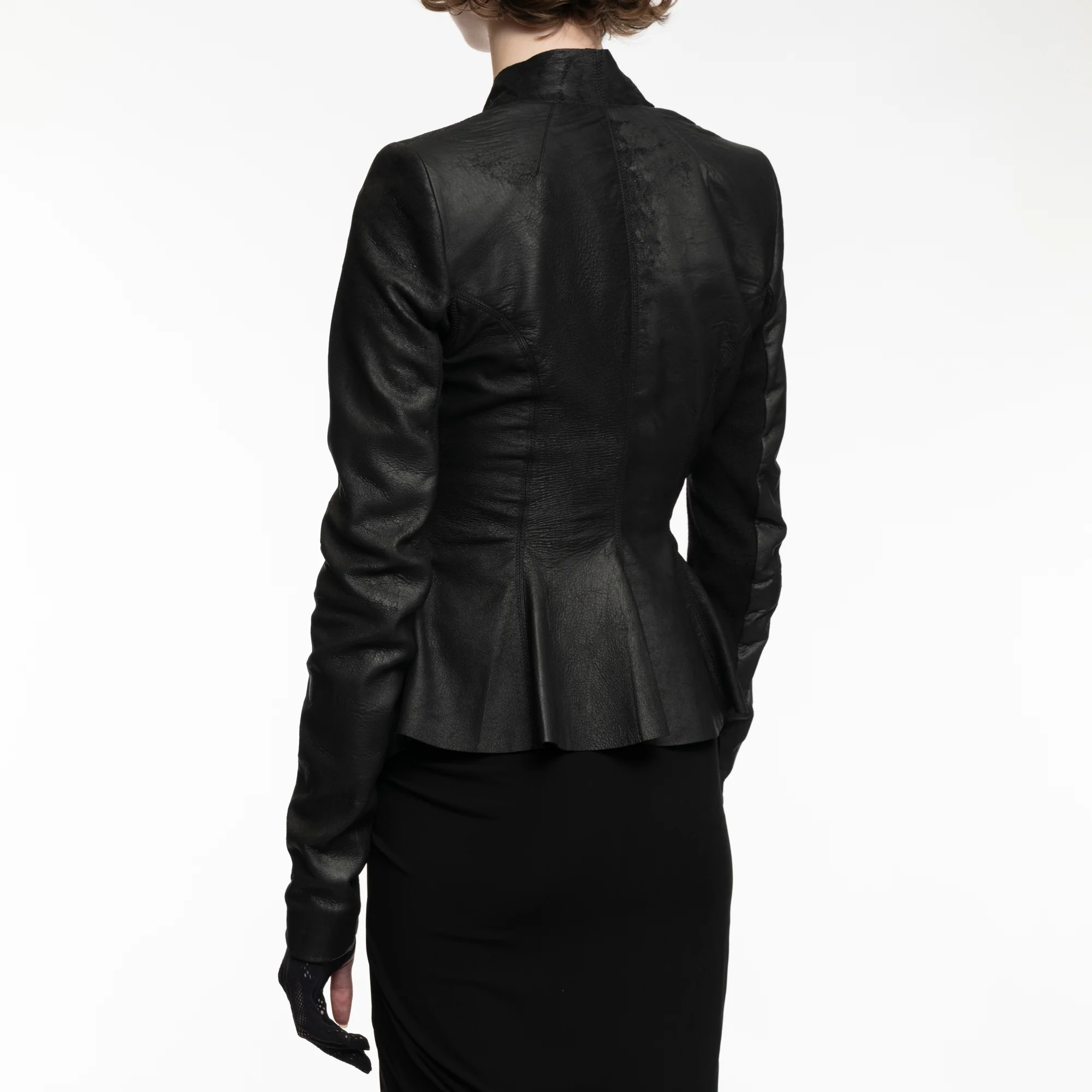 Womens Hollywood Leather Jacket - Image 4